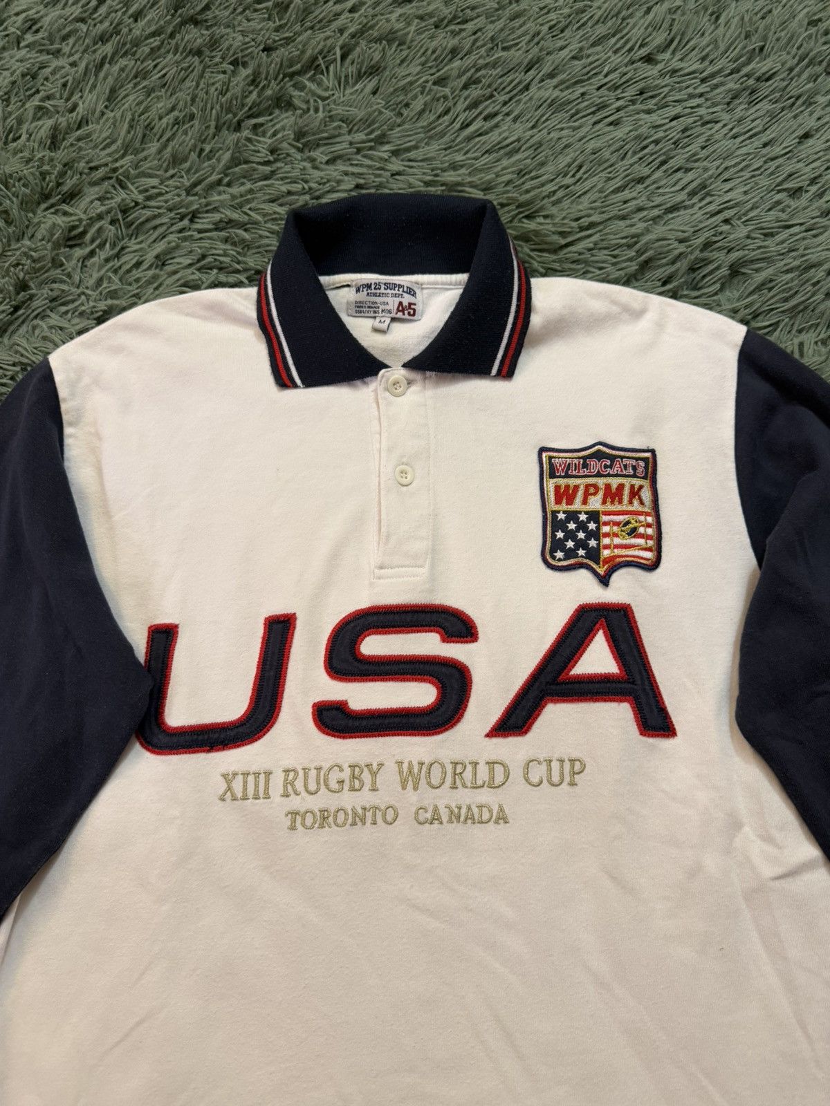 Vintage Rugby World Cup Toronto Canada USA official Size US M / EU 48-50 / 2 - 8 Thumbnail