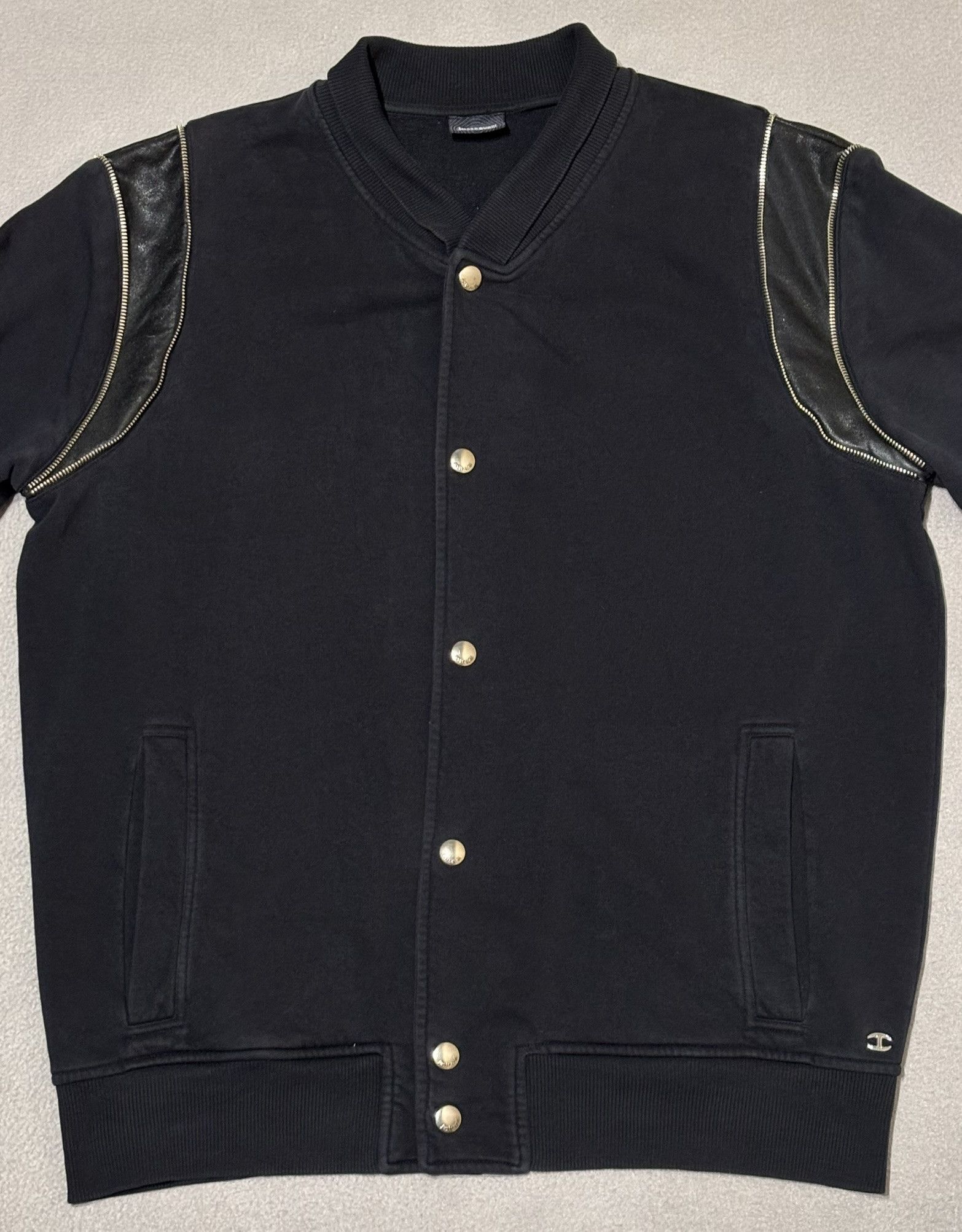 Just Cavalli Just Cavalli Snake Bomber Black Jacket size. XL Size US XL / EU 56 / 4 - 8 Thumbnail
