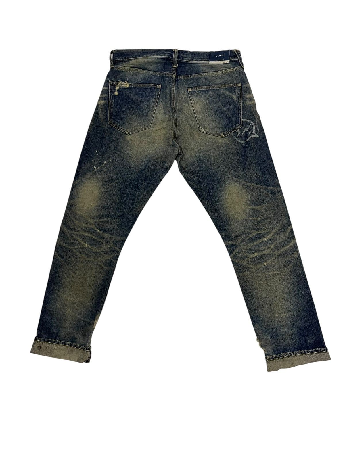 Designer × Fragment Design × Vanquish RARE Denim by Vanquish & Fragment Distressed Jeans Size US 32 / EU 48 - 11 Thumbnail