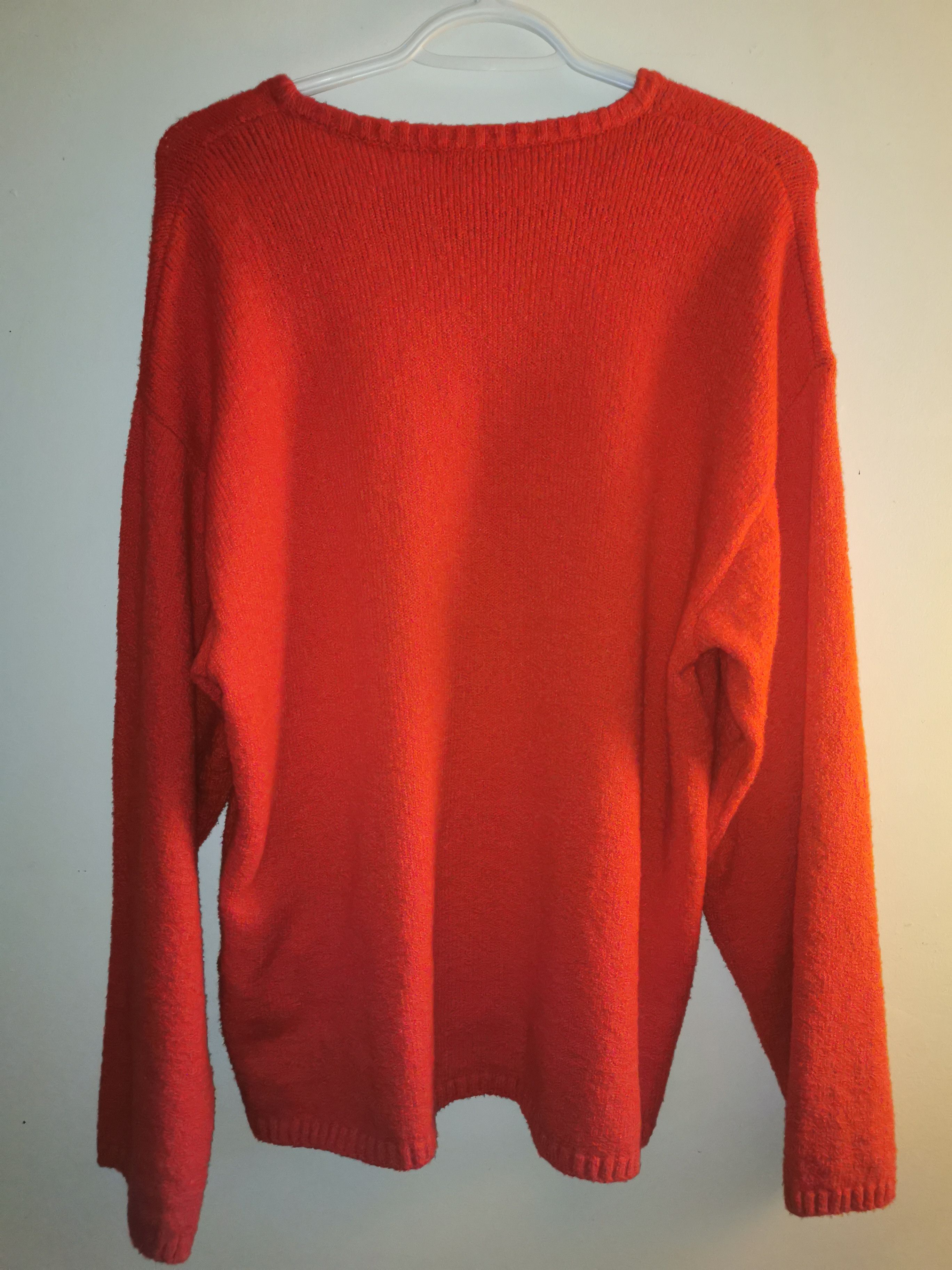 Sandro Sandro/Sandro Paris red sweater/crewneck/sweatshirt/pullover Size US M / EU 48-50 / 2 - 2 Thumbnail