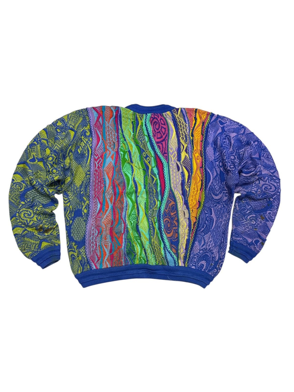 Coogi VINTAGE 90s COOGI 3D KNITWEAR SWEATER WITH STAINS Size US M / EU 48-50 / 2 - 2 Thumbnail