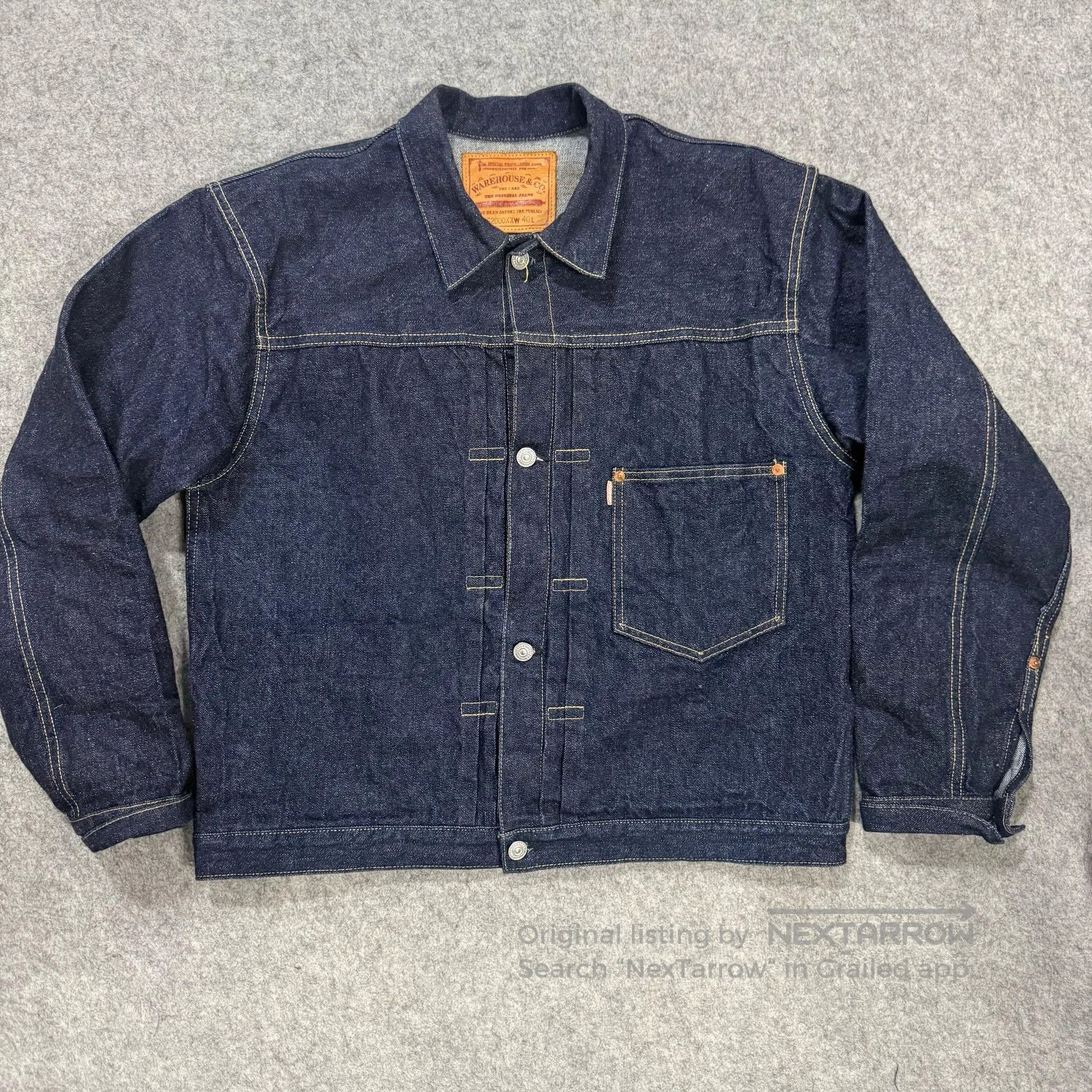 Warehouse Warehouse S2000XX Denim Jacket. Size US XXS / EU 40 - 1 Thumbnail
