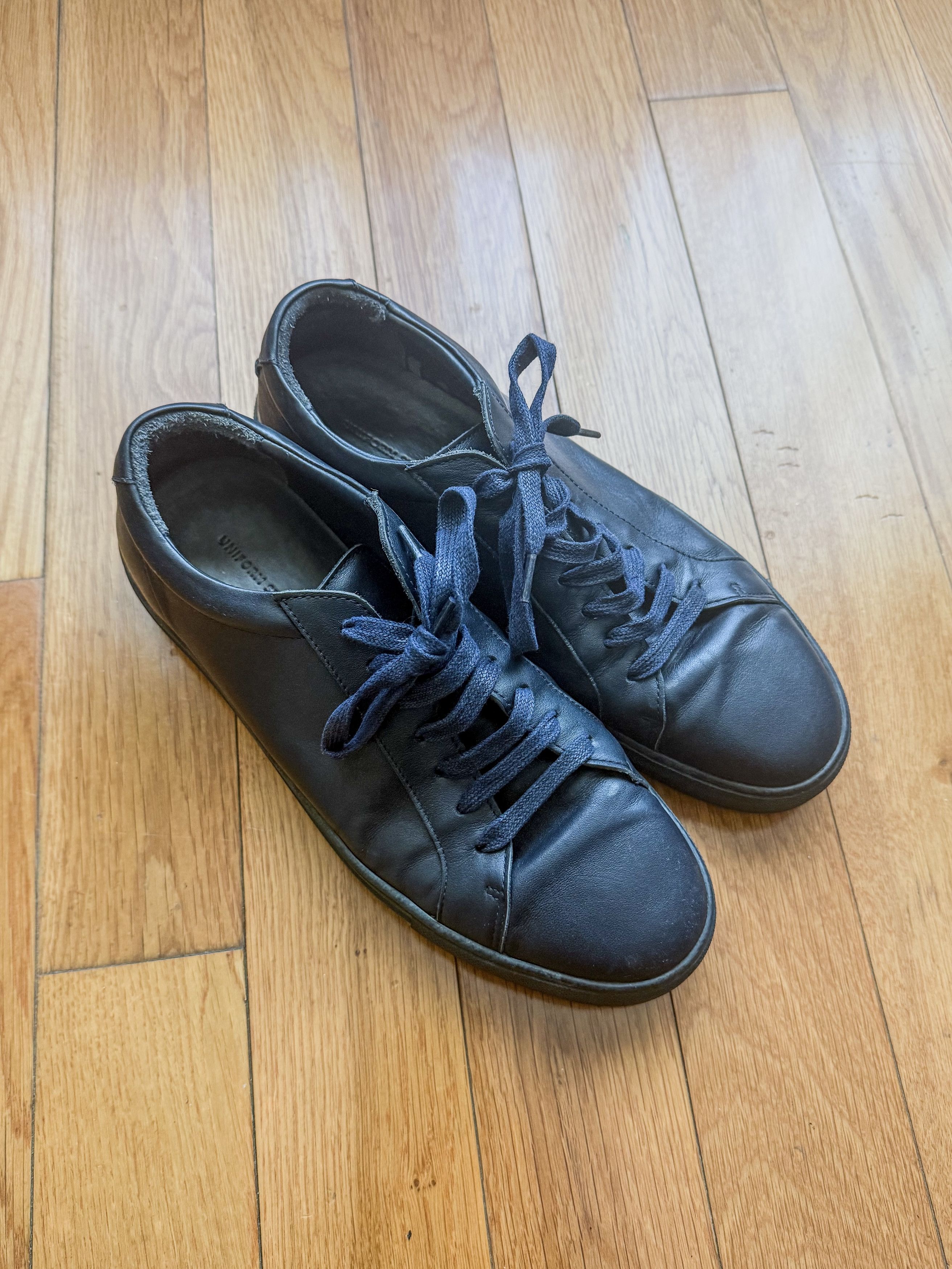 Other Uniform Standard (Series 1 Triple Navy Leather Sneaker) Size US 11 / EU 44 - 1 Thumbnail