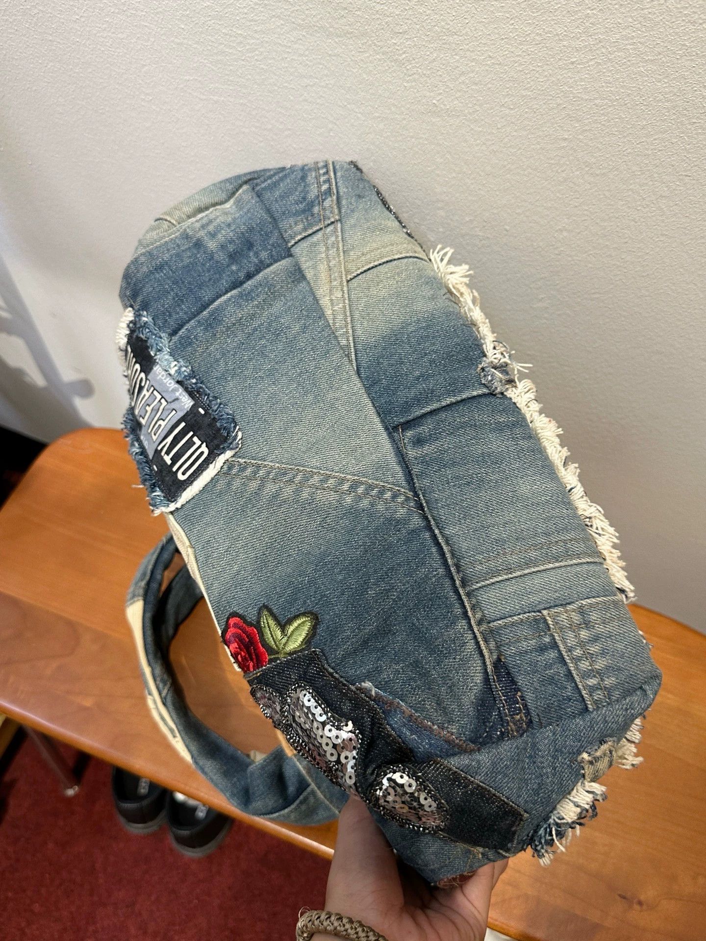 Hysteric Glamour hysteric glamour denim handbag rare condition as is Size ONE SIZE - 5 Thumbnail