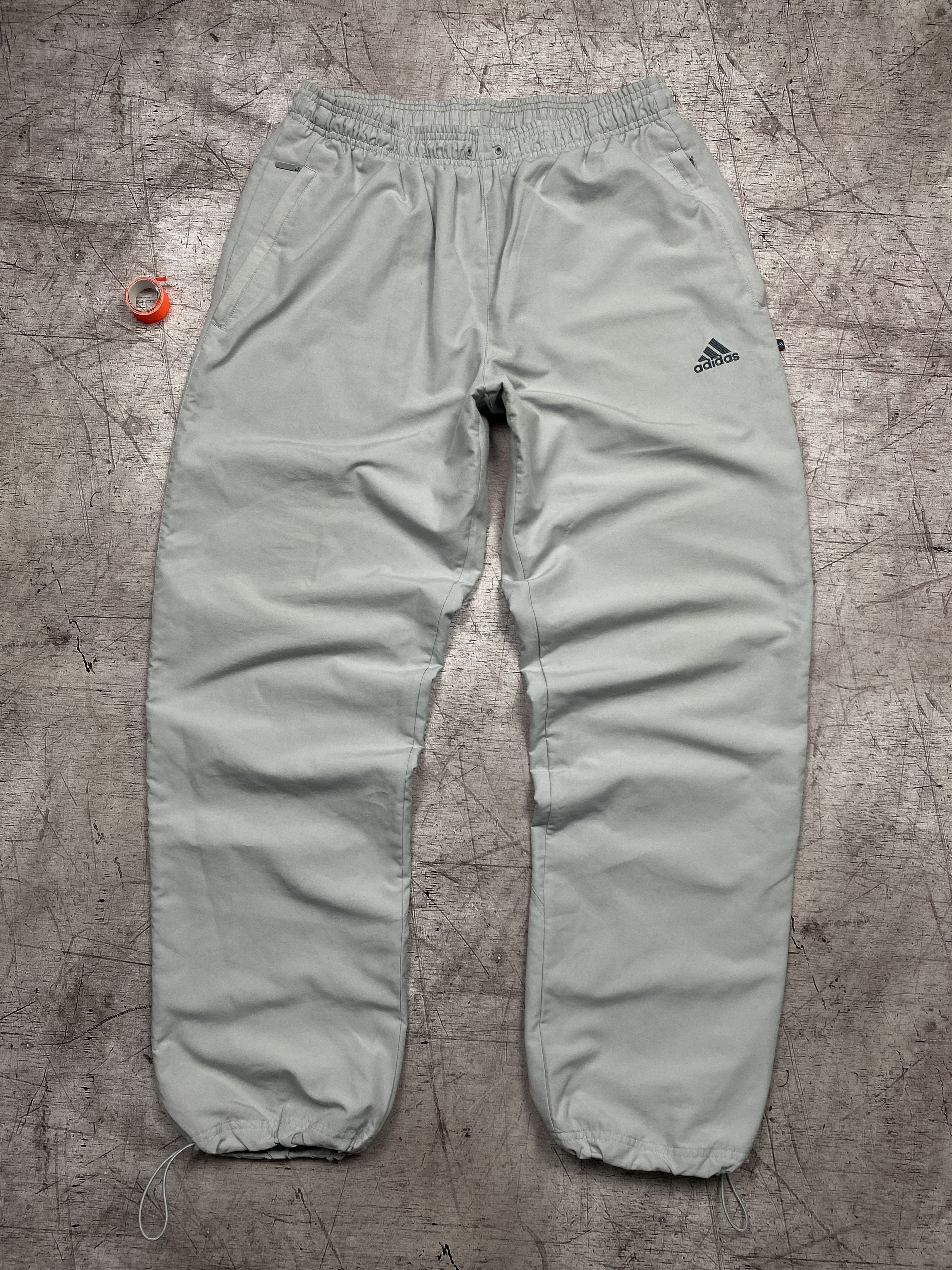 Adidas × Vintage Adidas Vintage Mens Nylon Baggy Parachute Track Pants Size US 34 / EU 50 - 1 Thumbnail