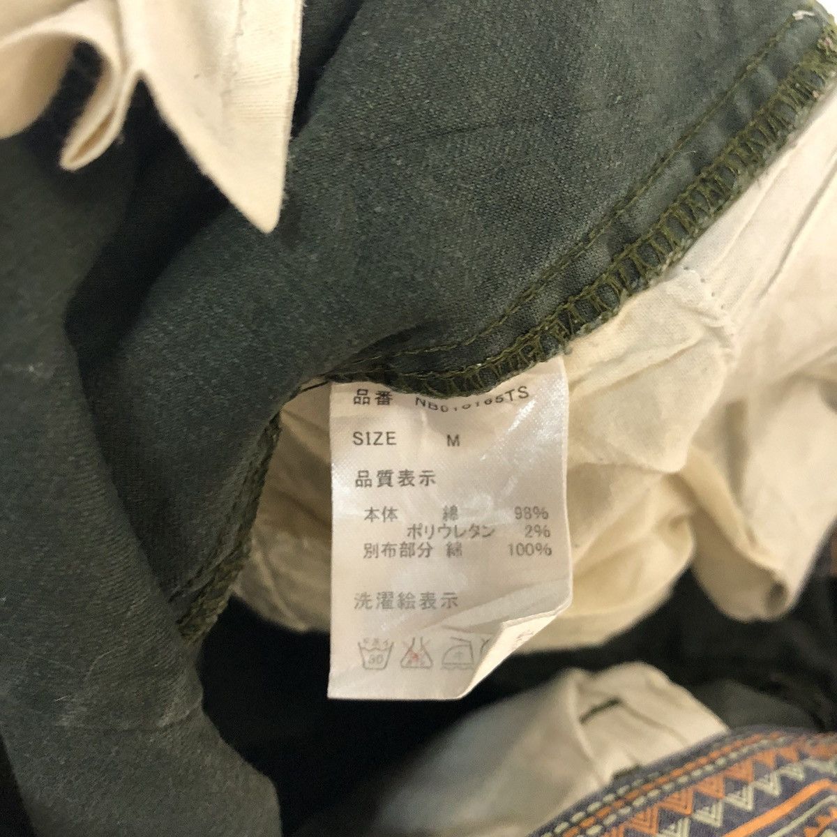 Japanese Brand Rage Blue Green Cargo Multipocket Pants #A1020 Size US 29 - 19 Thumbnail