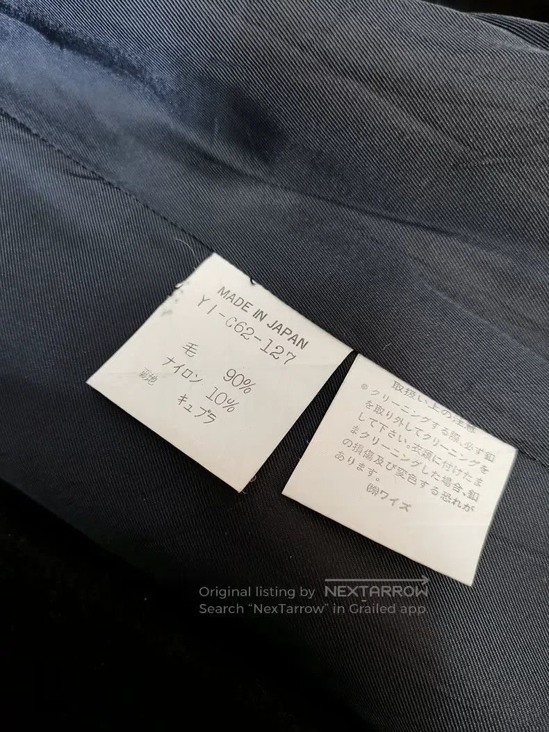 Yohji Yamamoto Yohji Yamamoto Wool Coat Size US M / EU 48-50 / 2 - 9 Thumbnail