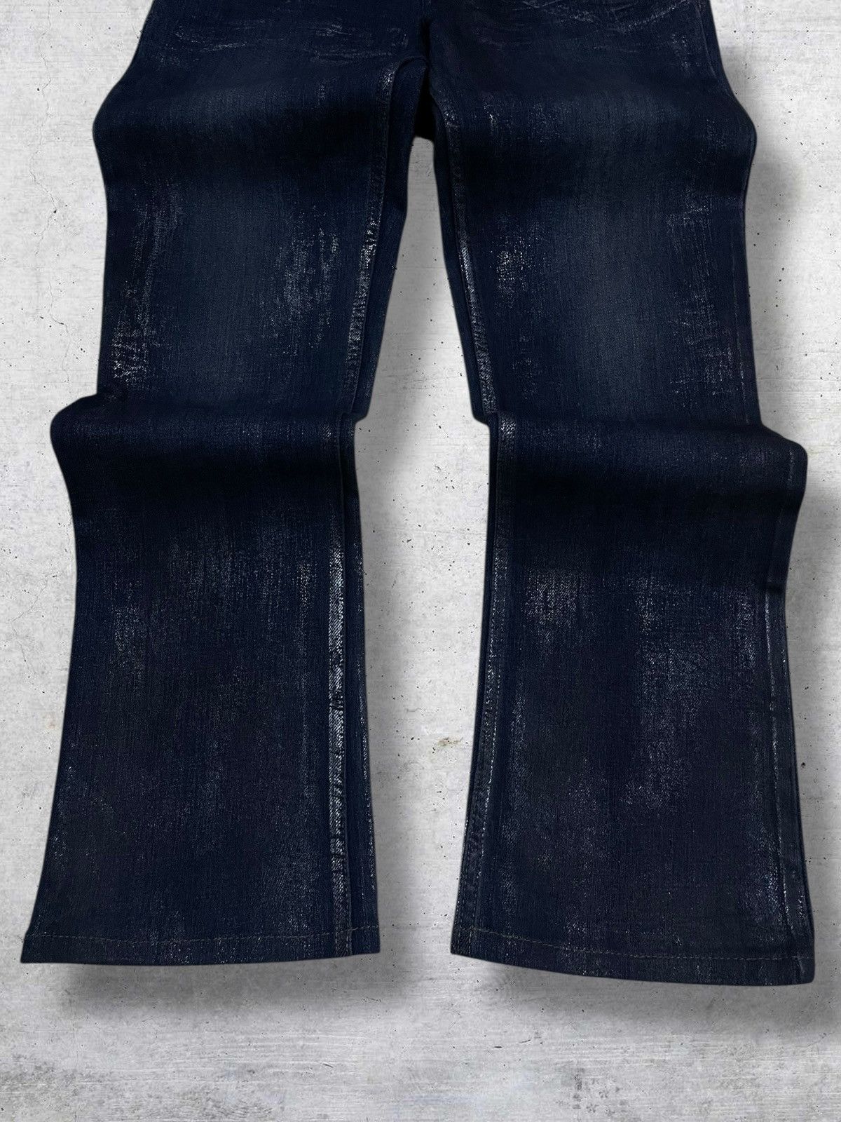 Shellac VINTAGE SHELLAC OG JAPAN DESIGNER WAX ARCHIVE STYLE DENIM Size US 29 - 3 Thumbnail