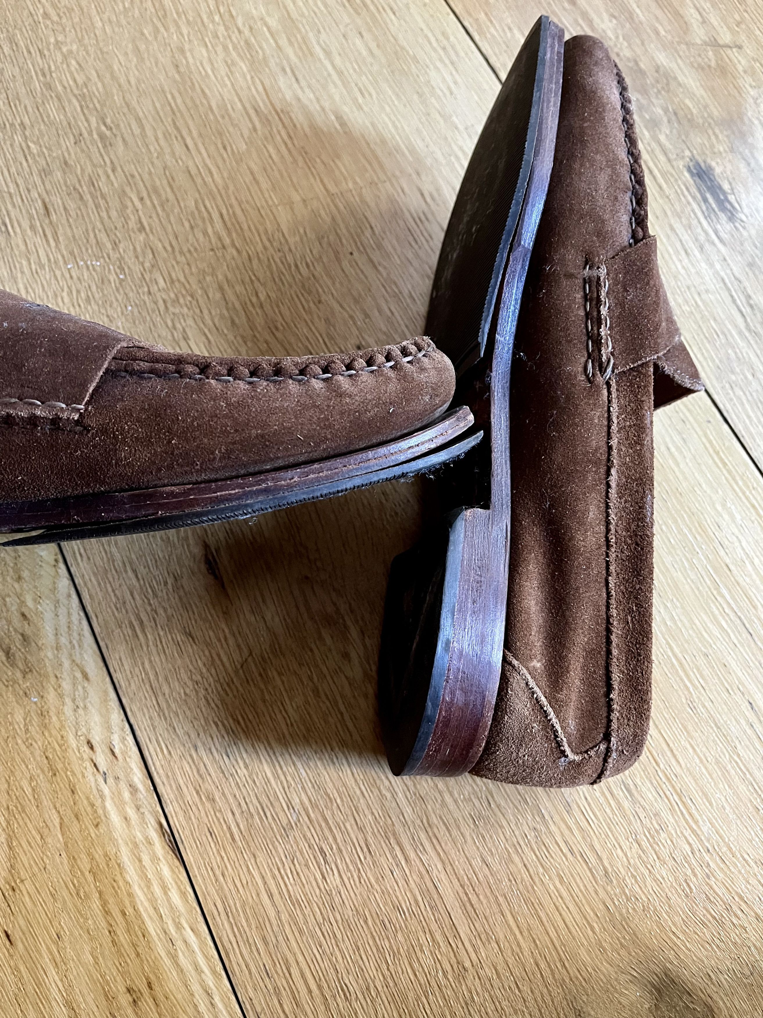 Allen Edmonds Allen Edmonds Snuff Suede Penny Loafers Men’s Size 9 Size US 9 / EU 42 - 8 Thumbnail