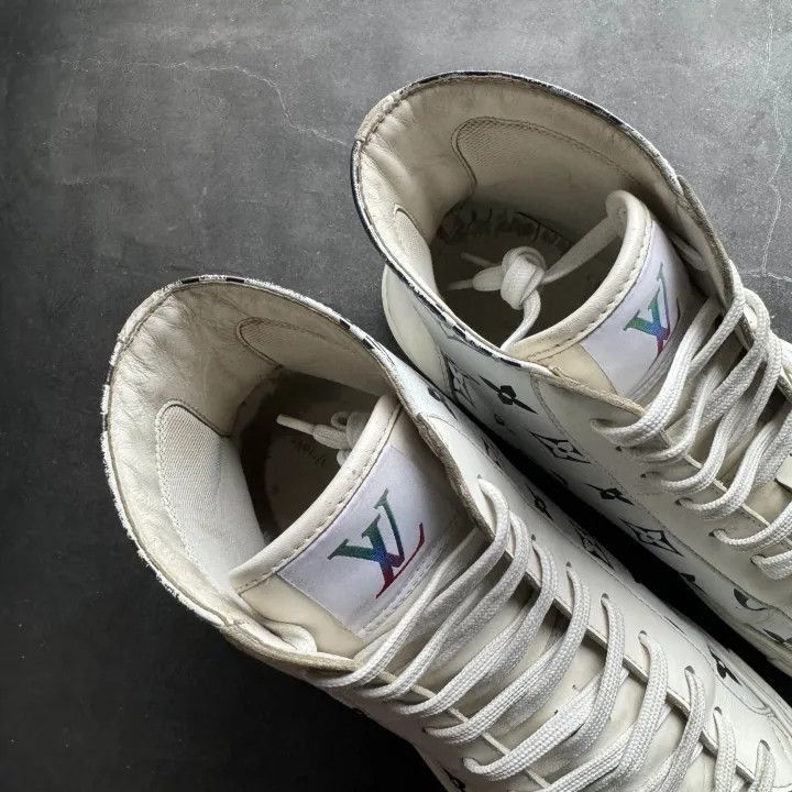Louis Vuitton Louis Vuitton Tattoo High-Top Casual Sneakers -2508 Size US 8.5 / EU 41-42 - 7 Thumbnail
