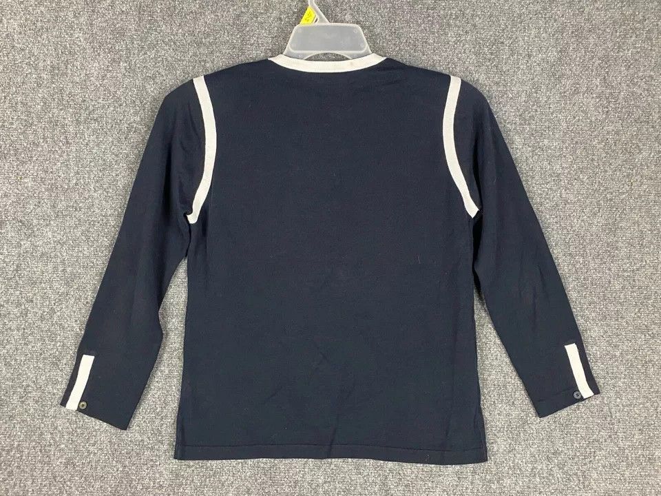 Other Carlisle Top Women's Medium Button Up Cotton Shoulder Pads Size M / US 6-8 / IT 42-44 - 6 Thumbnail