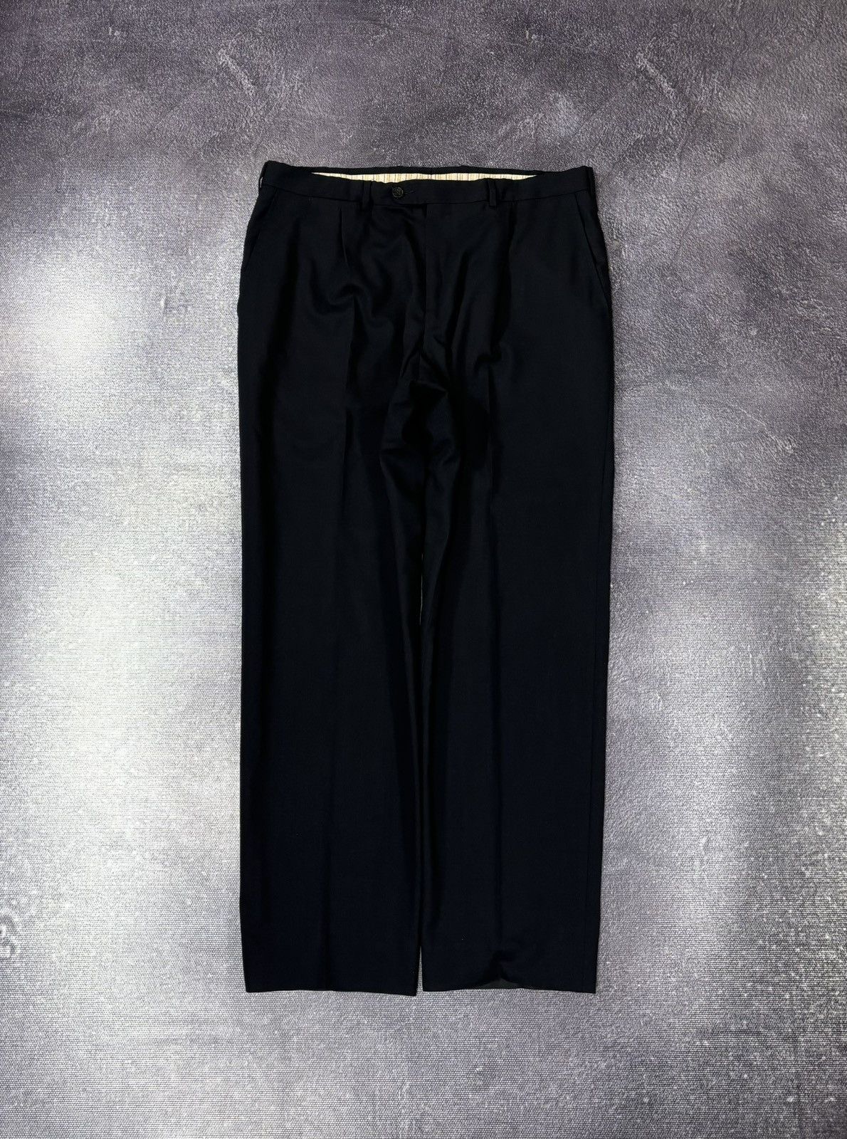 Ermenegildo Zegna Ermenegildo Zegna High Performance Men’s Navy Wool Silk Suit Size 44R - 5 Thumbnail