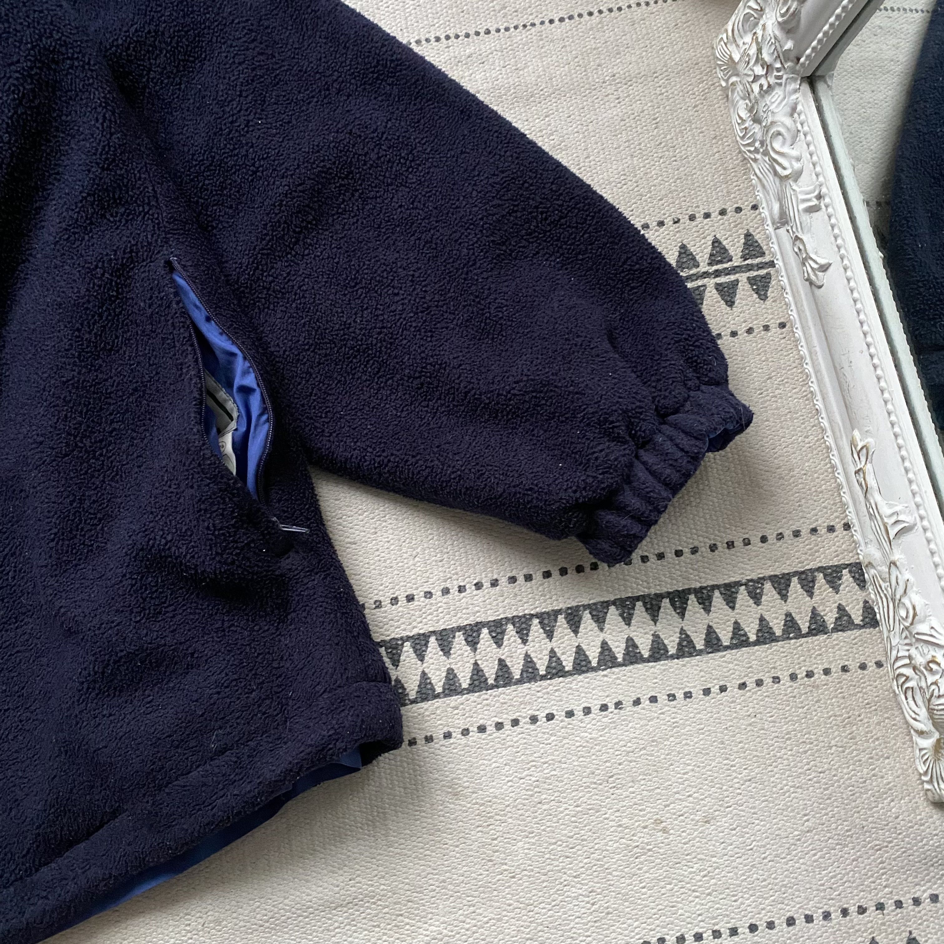 Ferrari 🚗 Vintage 90s Rolls Royce fleece jacketr eversible outdoor Size US M / EU 48-50 / 2 - 6 Thumbnail