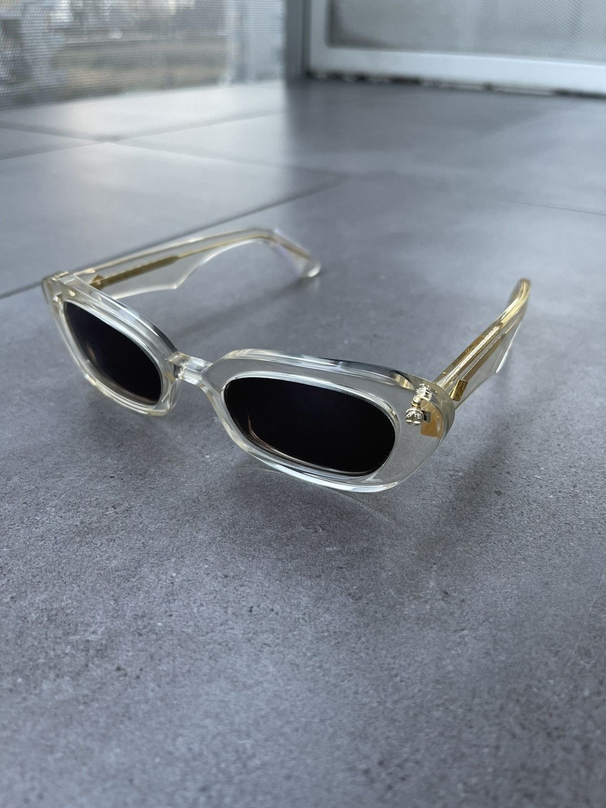 Han Kjobenhavn !DS! SS23 Han Kjobenhavn Iris Champagne Sunglasses Size ONE SIZE - 1 Thumbnail