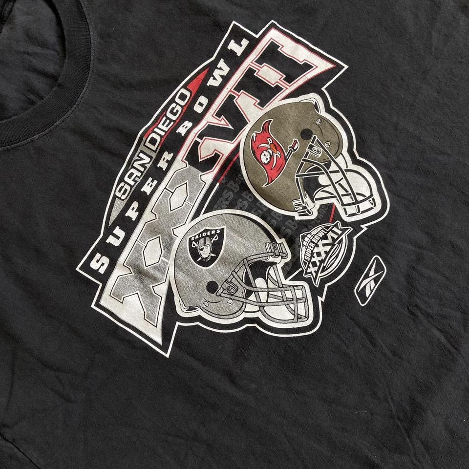 NFL × Vintage Vintage raider graphic tee shirt Size US XL / EU 56 / 4 - 3 Thumbnail