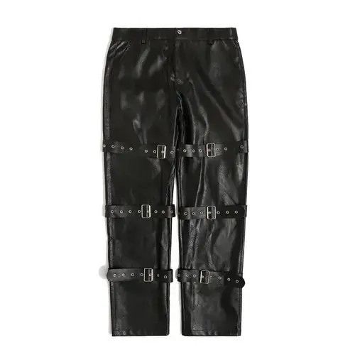 Other Belt Decorated Pants Size US 32 / EU 48 - 4 Thumbnail