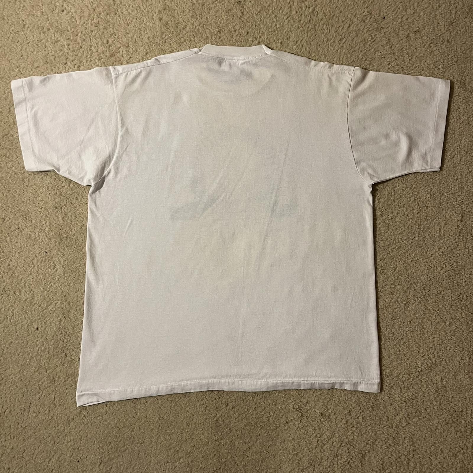 Fruit Of The Loom VTG 90s Ride the Ducks Branson WHT Single Stitch Graphic Tee Size US XL / EU 56 / 4 - 2 Thumbnail