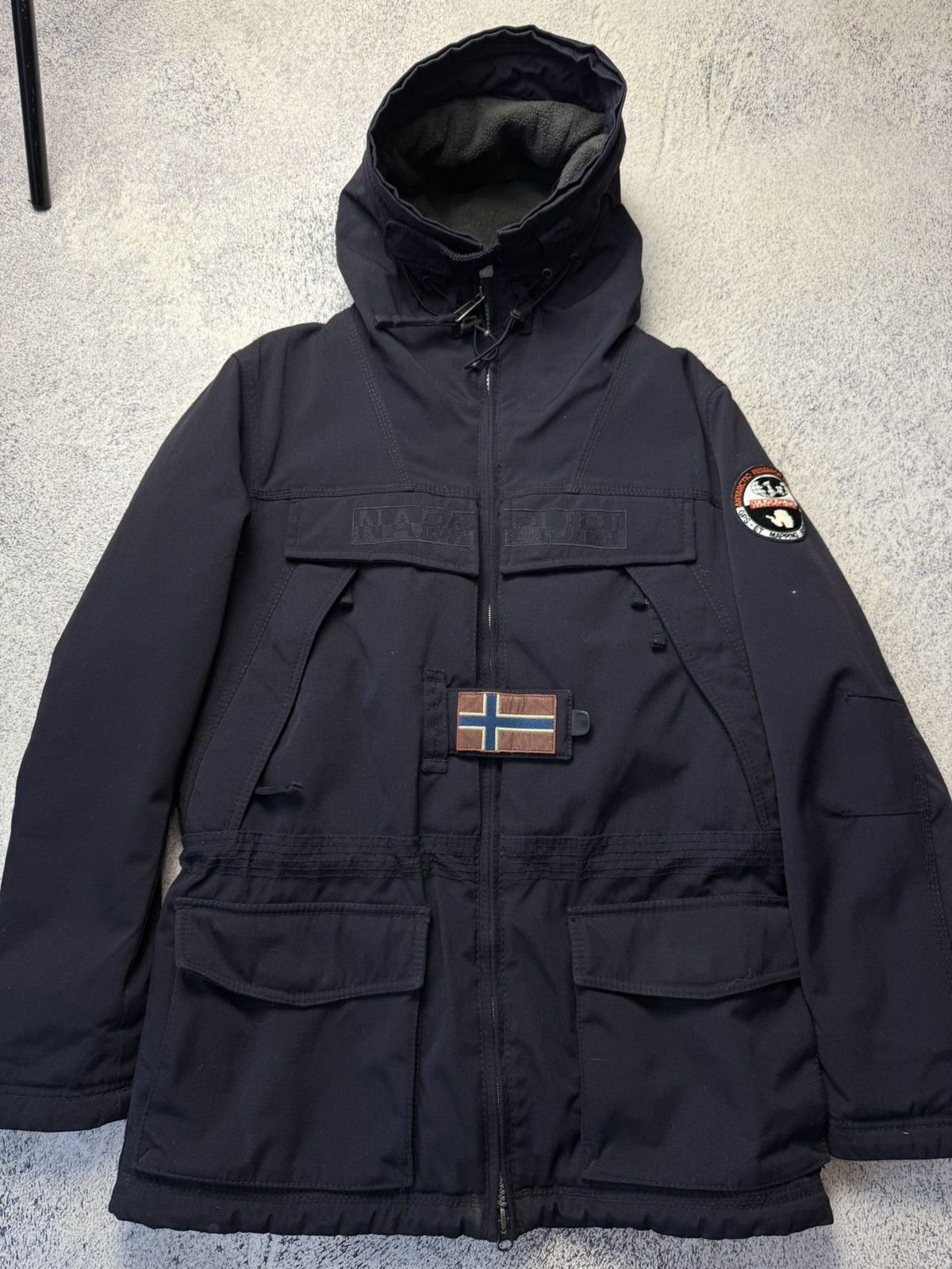 Napapijri Vintage Napapijri Anorak parka Jacket Size US S / EU 44-46 / 1 - 4 Thumbnail