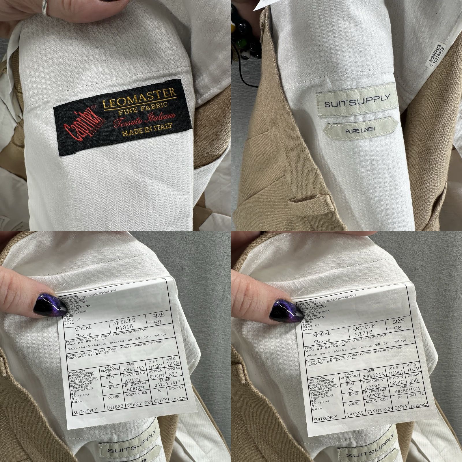 Suitsupply Suitsupply Bosa 100% Linen Pleated Shorts Capritex Leomaster 42 Made in ITALY Beige Linen Short Suitsupply Men 42 Casual Vintage: No Size US 42 / EU 58 - 9 Thumbnail