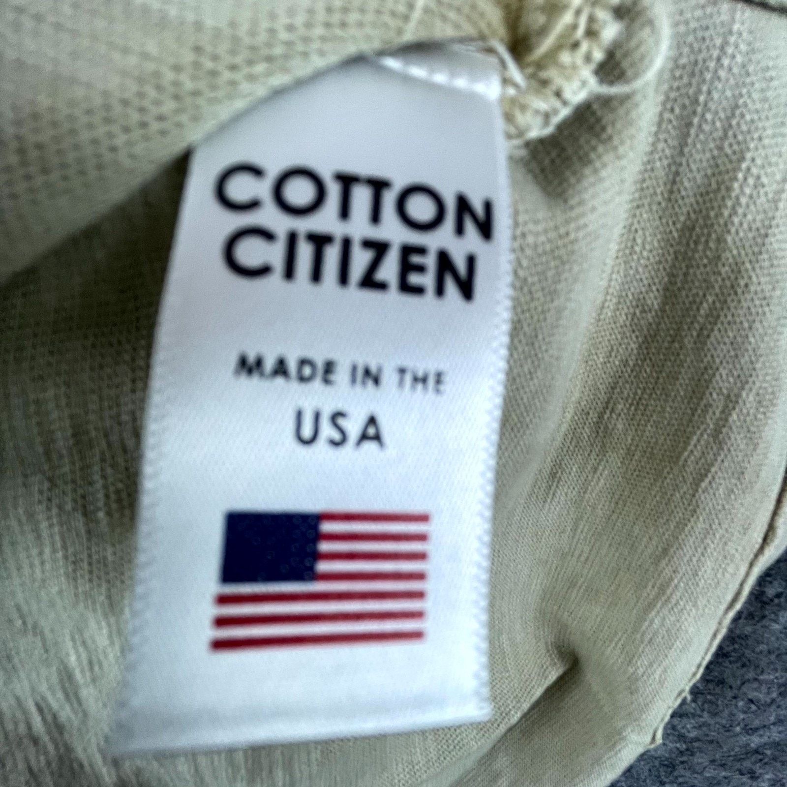 COTTONCITIZEN Cotton Citizen Presley T-Shirt Men Small Cashew Vintage Wash Size US S / EU 44-46 / 1 - 5 Thumbnail