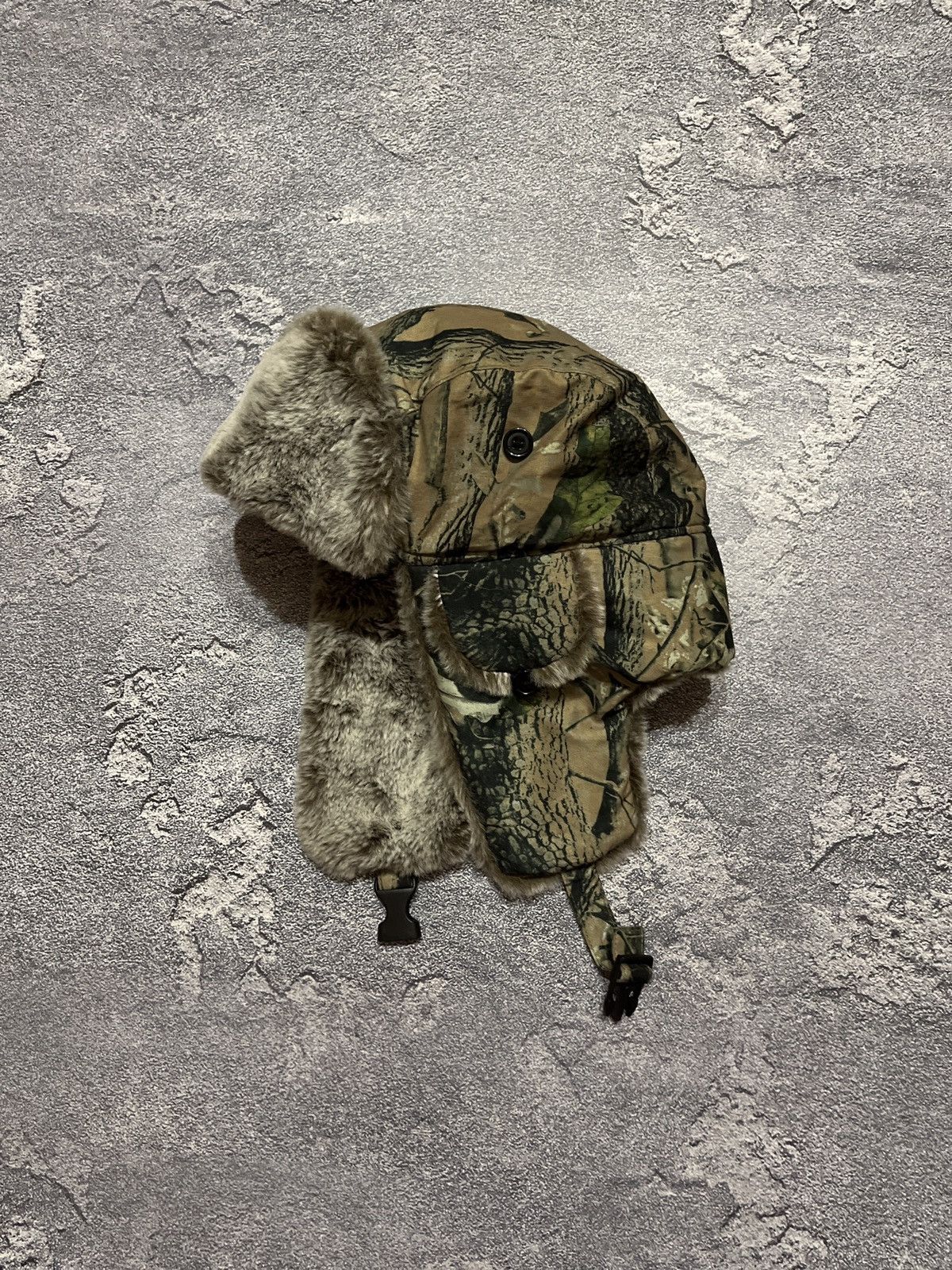 Japanese Brand × Vintage REALTREE Y2k Ushanka Hat Cap Outdoor Life Size ONE SIZE - 1 Thumbnail
