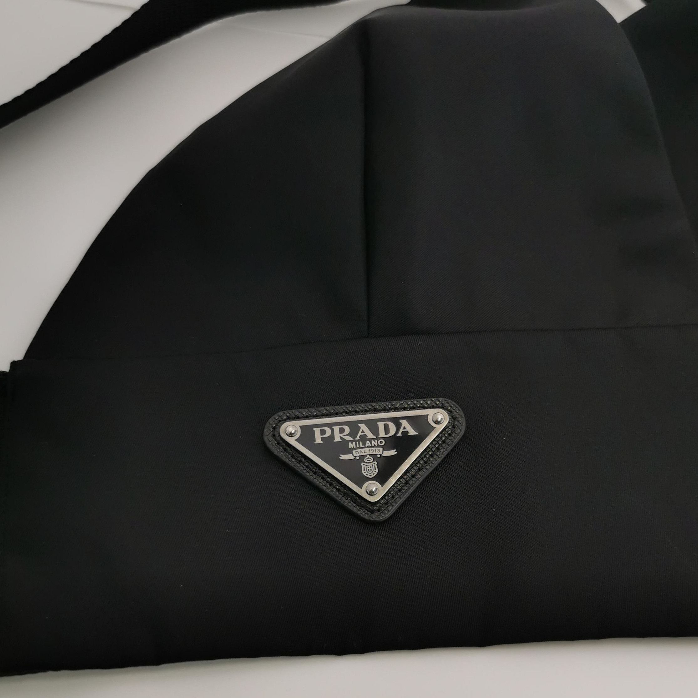 Prada Prada Black Zip Vest with Triangle Logo . Size M / US 6-8 / IT 42-44 - 2 Thumbnail