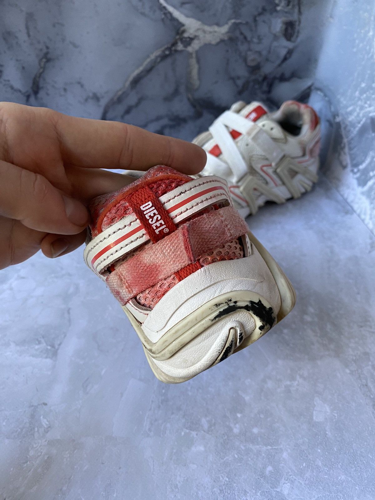 Diesel × Japanese Brand Diesel S-Prototype-CR W US 7.5 White/Red Sneakers Size US 7.5 / IT 37.5 - 5 Thumbnail