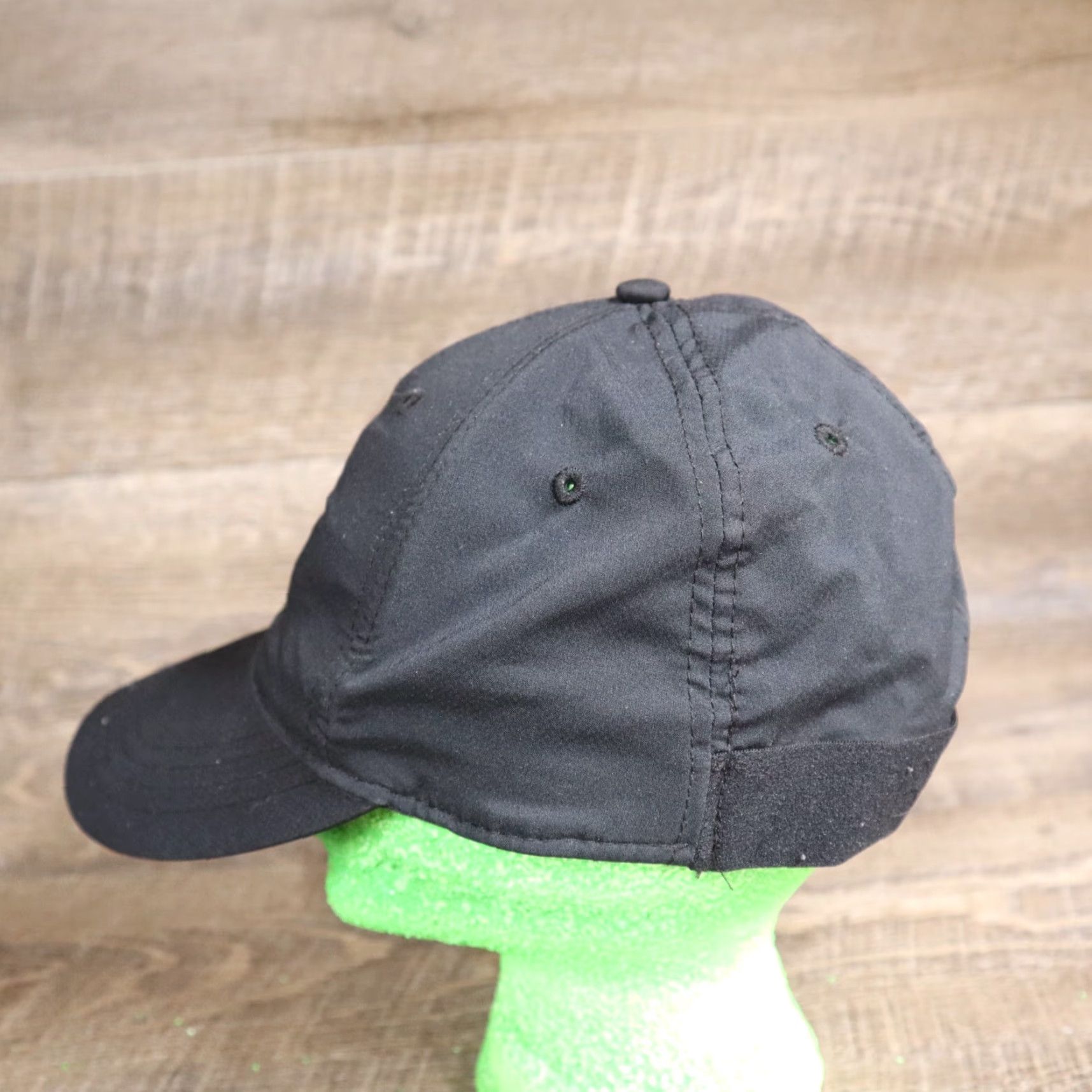 Vintage Russell Hat Baseball Cap Unisex Adults Small Medium Gray Logo Adjustable Lightweight OSFM Strapback (Stitch) Size ONE SIZE - 5 Thumbnail