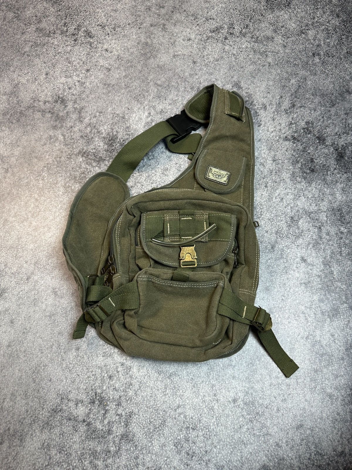 Vintage Y2K One Shoulder Bag Streetwear Rare Style Diesel USA Casual Size ONE SIZE - 1 Thumbnail