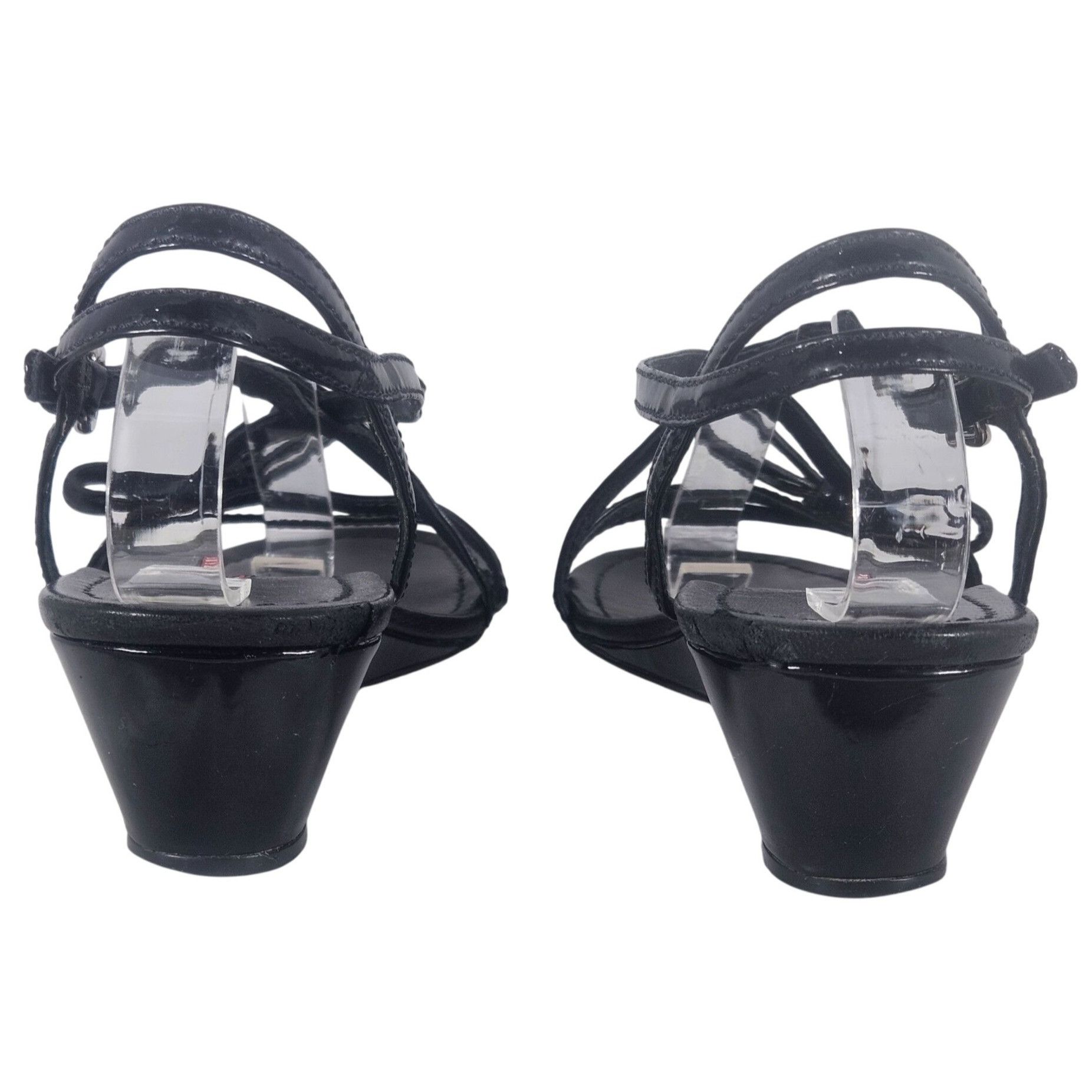 Prada Prada Sport Women Black Wedge Sandal 36 Strappy Gorpcore Min Size US 6 / IT 36 - 8 Thumbnail