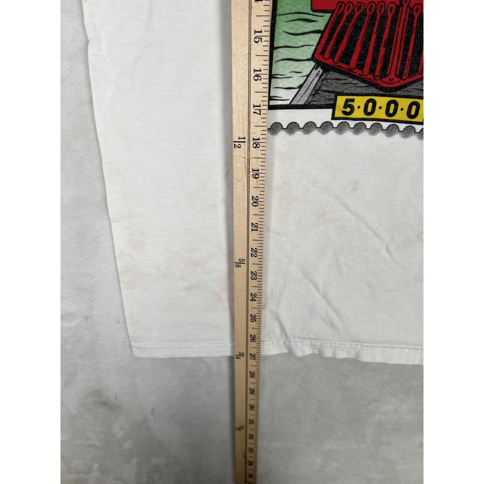 Port & Company Vintage Danville 5000 Nike Train T-Shirt Mens Medium White 5 Size US M / EU 48-50 / 2 - 7 Thumbnail