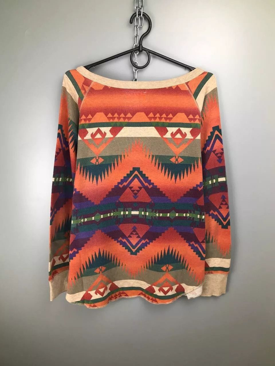 Denim & Supply Ralph Lauren Ralph Lauren Denim Supply Aztec Print Jumper Crew Neck Size M / US 6-8 / IT 42-44 - 2 Thumbnail