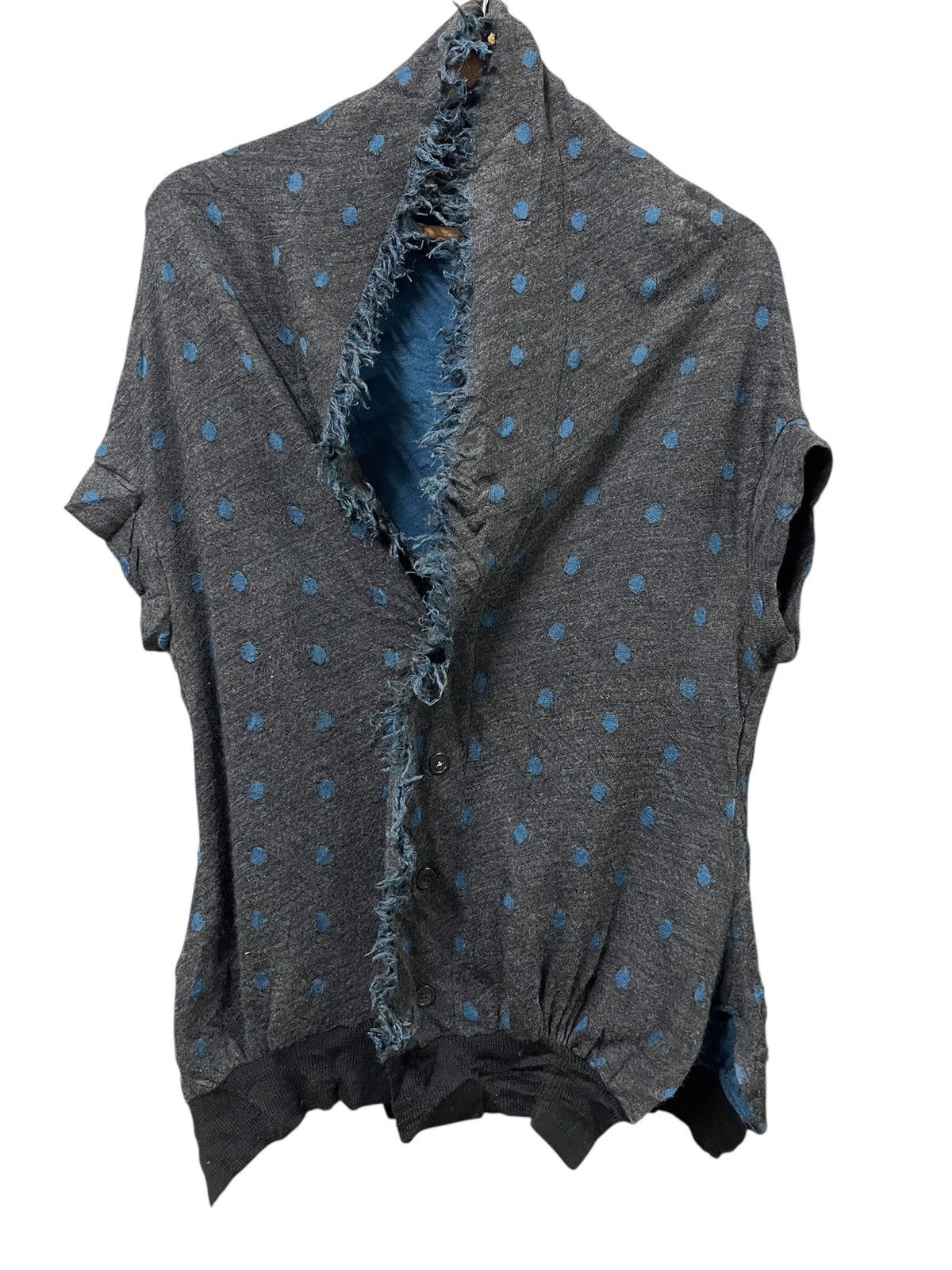Yohji Yamamoto Yohji yamamoto noir cardigan Size S / US 4 / IT 40 - 1 Thumbnail