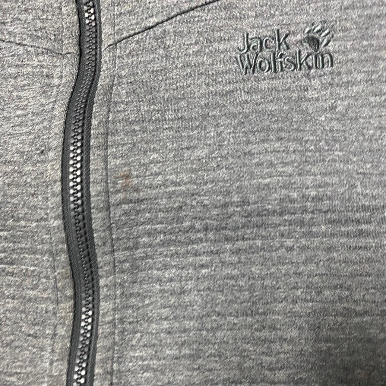 Jack Wolfskin Grey Jack Wolfskin zip up fleece #outdoor Size US XXL / EU 58 / 5 - 3 Thumbnail