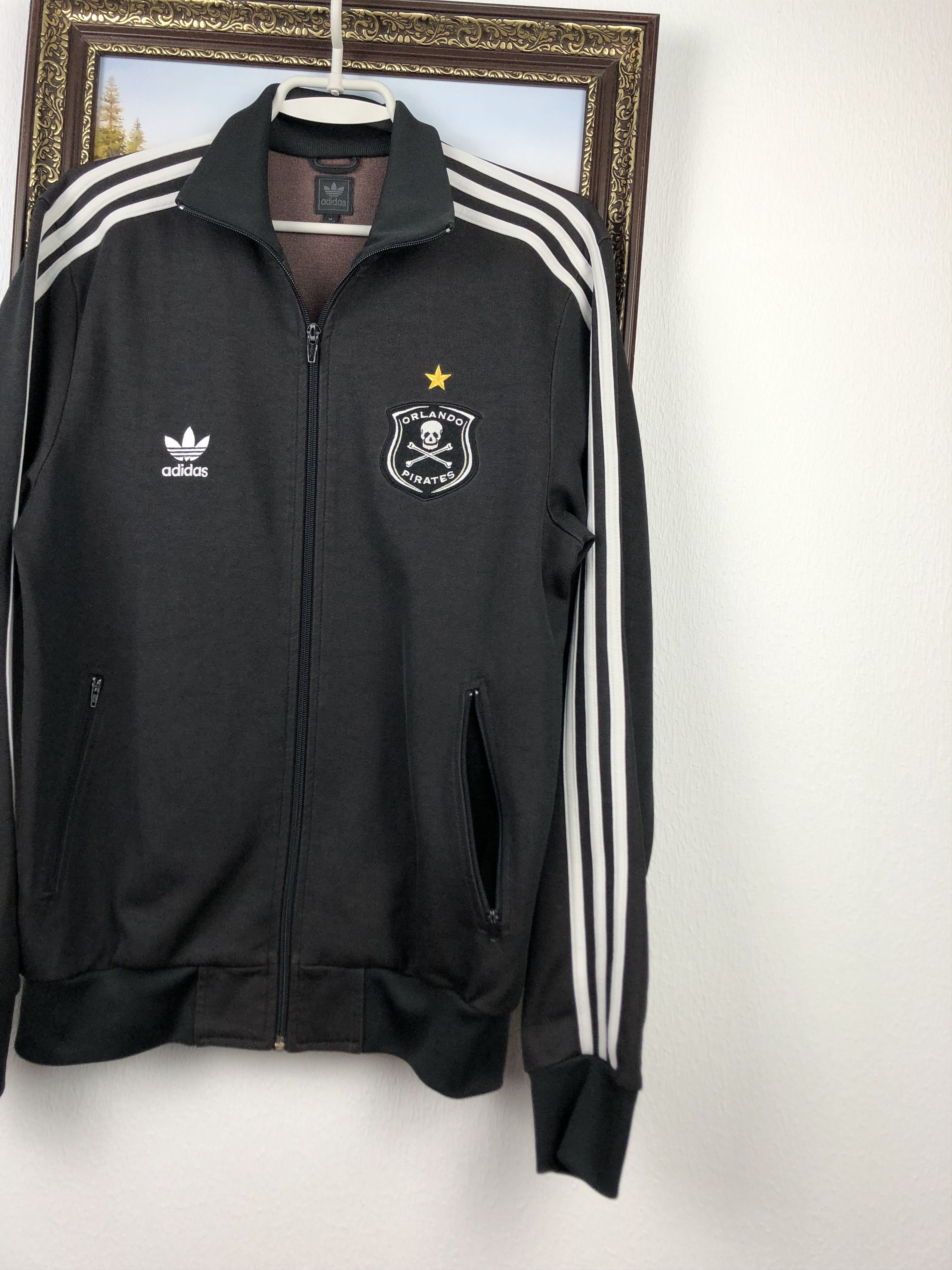 Adidas × Vintage Vintage Adidas Olympics Orlando Pirates Jacket Soccer Track Size US M / EU 48-50 / 2 - 7 Thumbnail