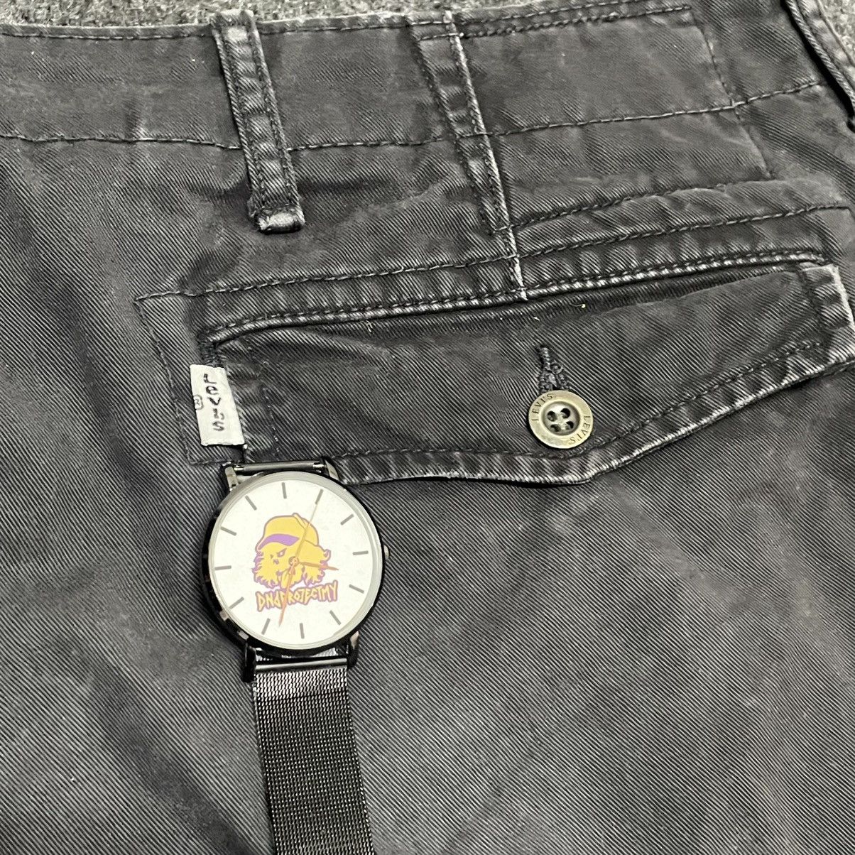 Levi's Levi’s Cargo Shorts - Washed Black on tag W34 (W36) Size US 36 / EU 52 - 3 Thumbnail
