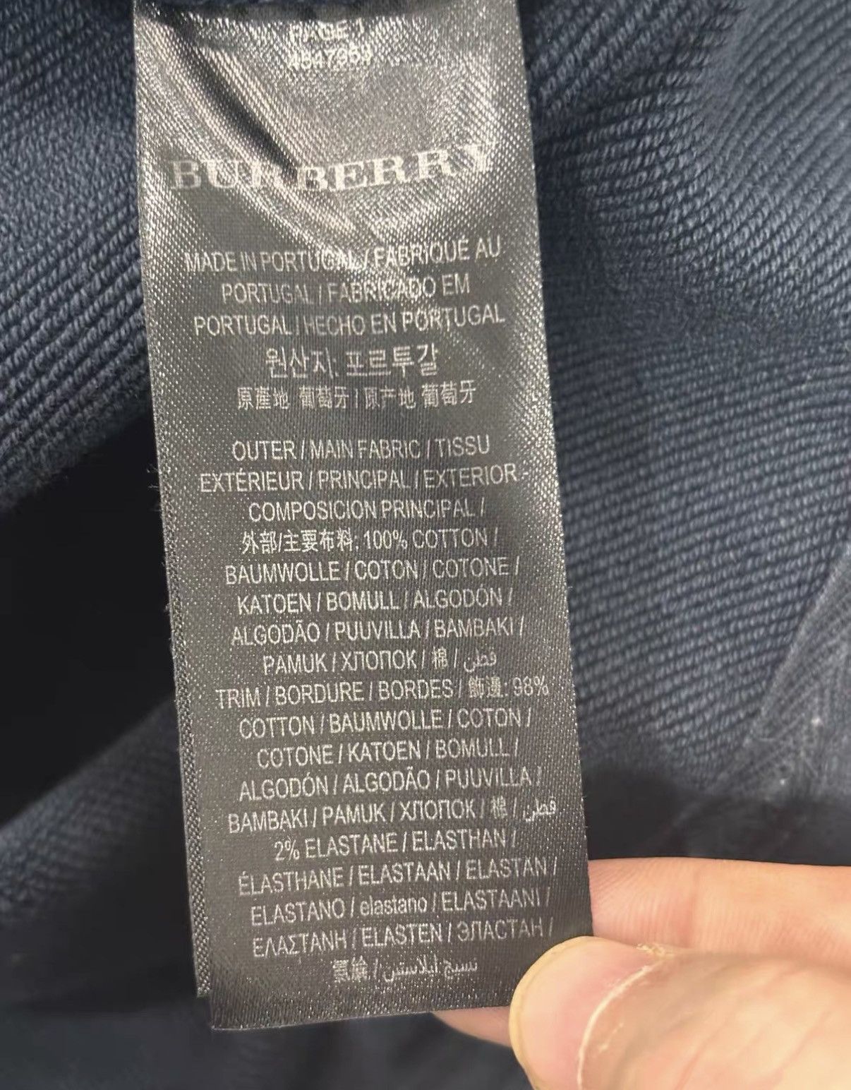 Burberry Burberry Black Label (Top Line) hoodie J2 Size US XS / EU 42 / 0 - 5 Thumbnail