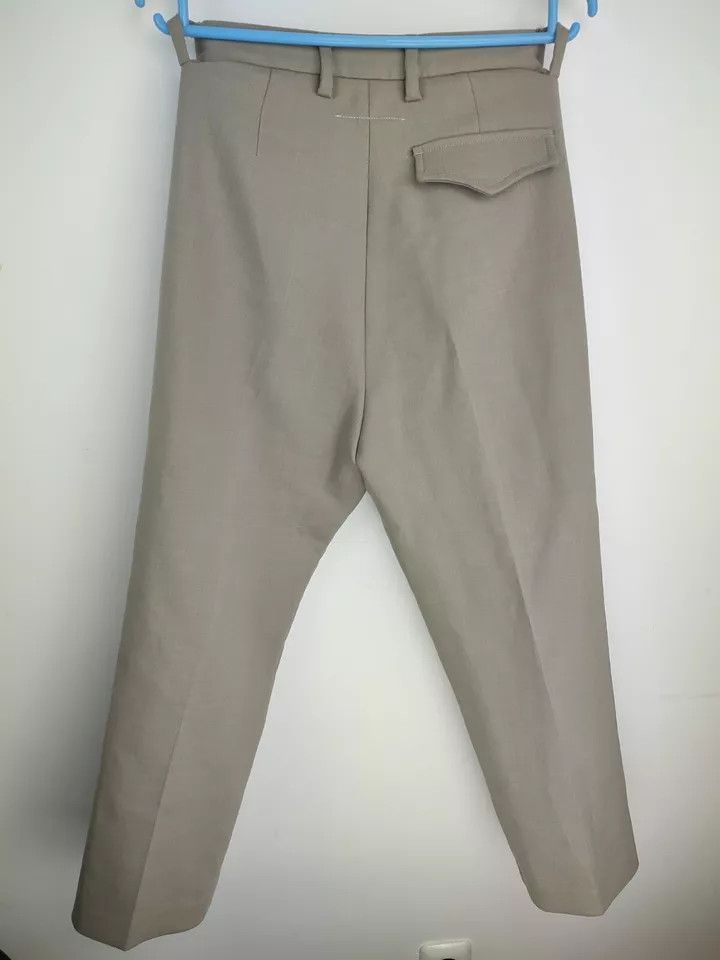 Maison Margiela MM6 MAISON MARGIELA s52ka0204 Formal Trouser Taupe Pants Size 26" / US 2 / IT 38 - 16 Thumbnail
