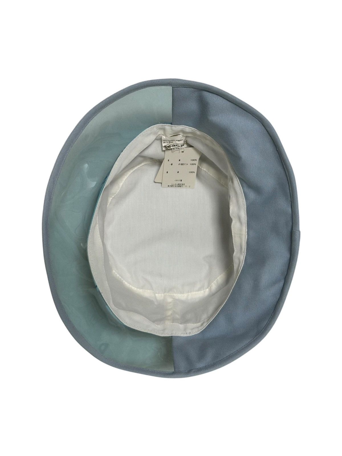 Chanel CHANEL Sport 2002 Surf Camellia Print Clear PVC Bucket Hat Size ONE SIZE - 4 Thumbnail