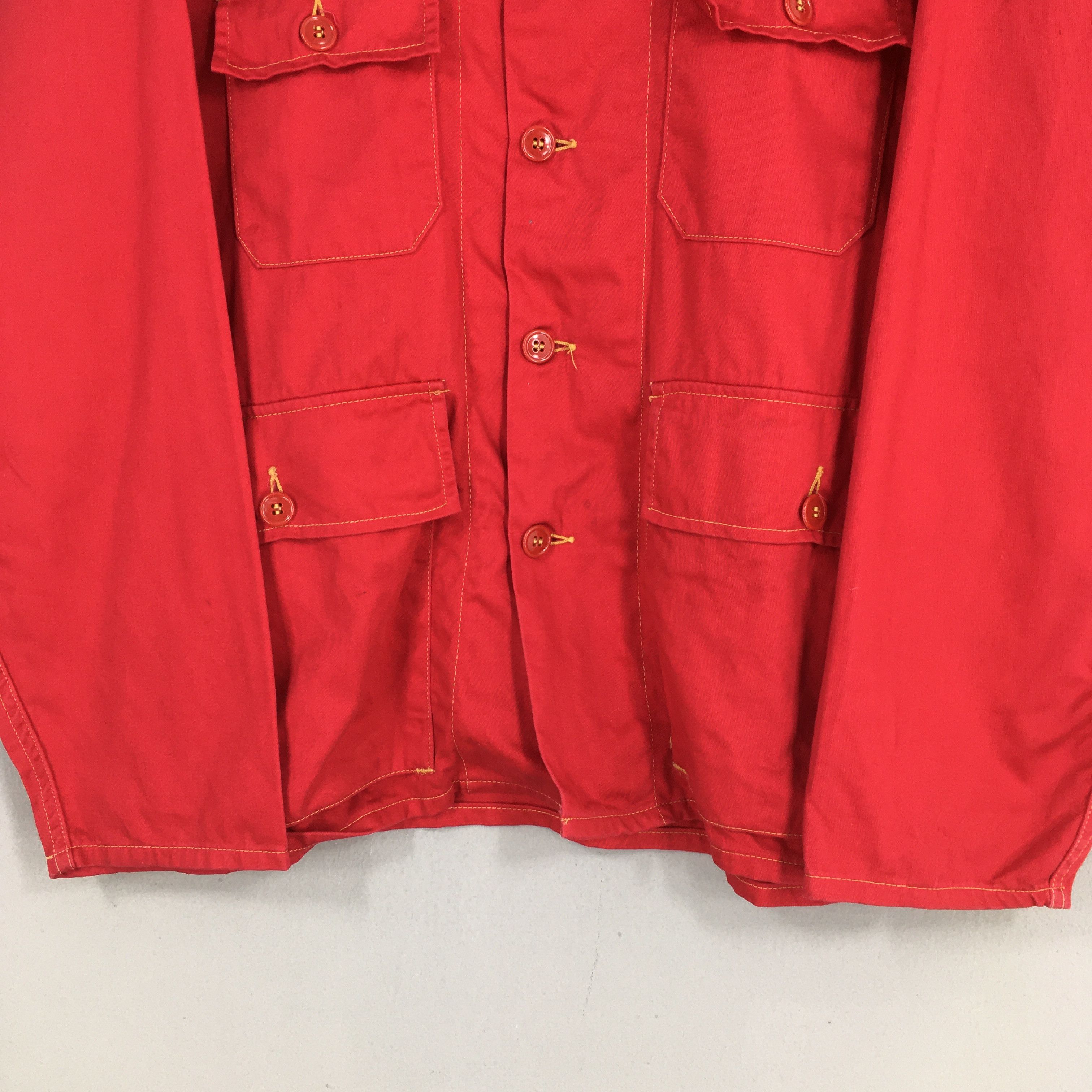 Sears Vintage 1950's Jc Higgins Sears Roebuck Hunting Jacket XL Size US XL / EU 56 / 4 - 3 Thumbnail