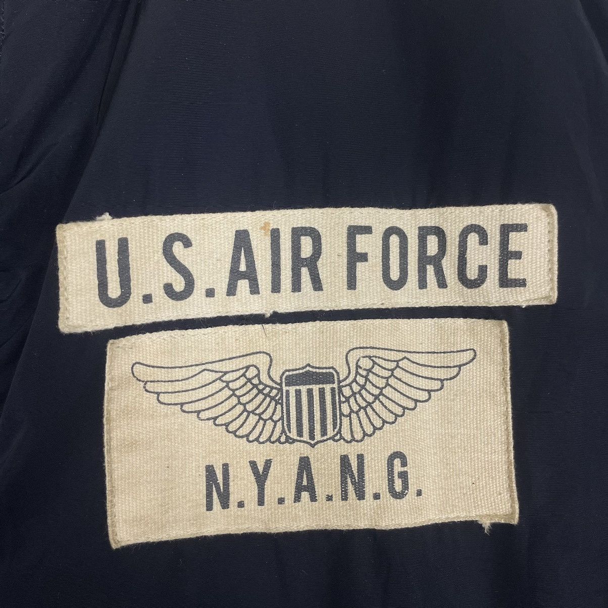 Avirex 💥AVIREX US FORCE FULL PATCH RIOT BOMBER Size US XL / EU 56 / 4 - 14 Thumbnail