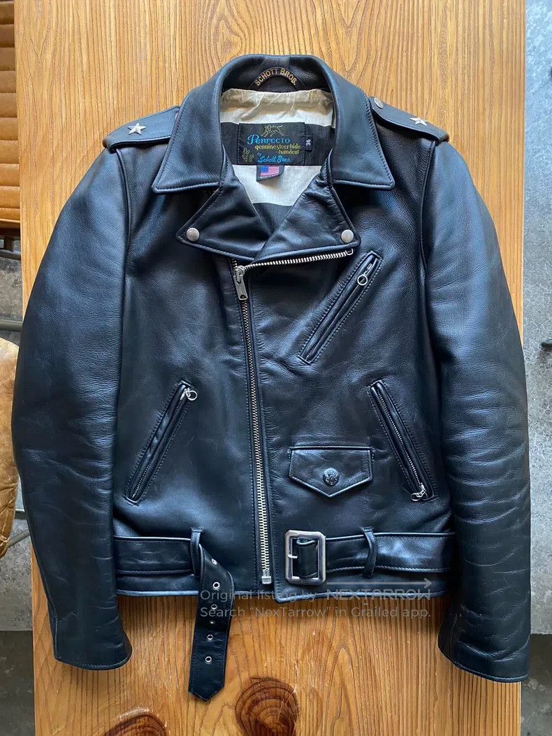 Other Co-branded locomotive leather jacket Size US L / EU 52-54 / 3 - 1 Thumbnail