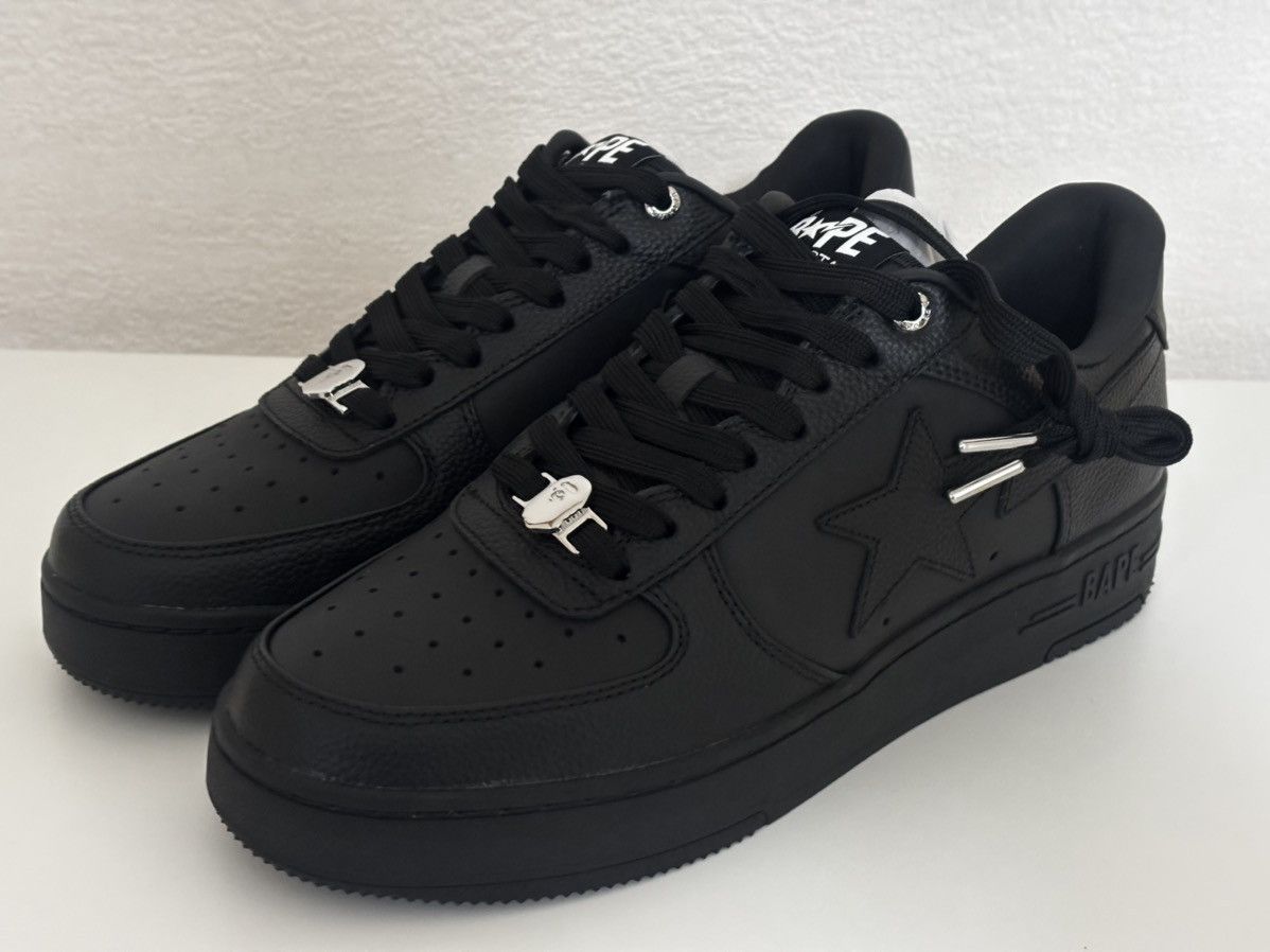 Bape Authentic ape bape bape sta black US 10 new bapesta Size US 10 / EU 43 - 2 Thumbnail