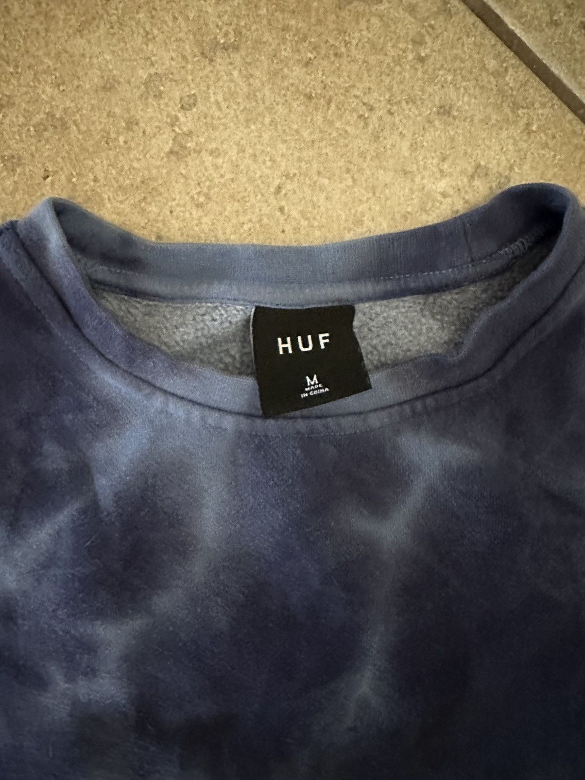 Huf HUF Tie-Dye Blossom Crewneck Size US M / EU 48-50 / 2 - 2 Thumbnail