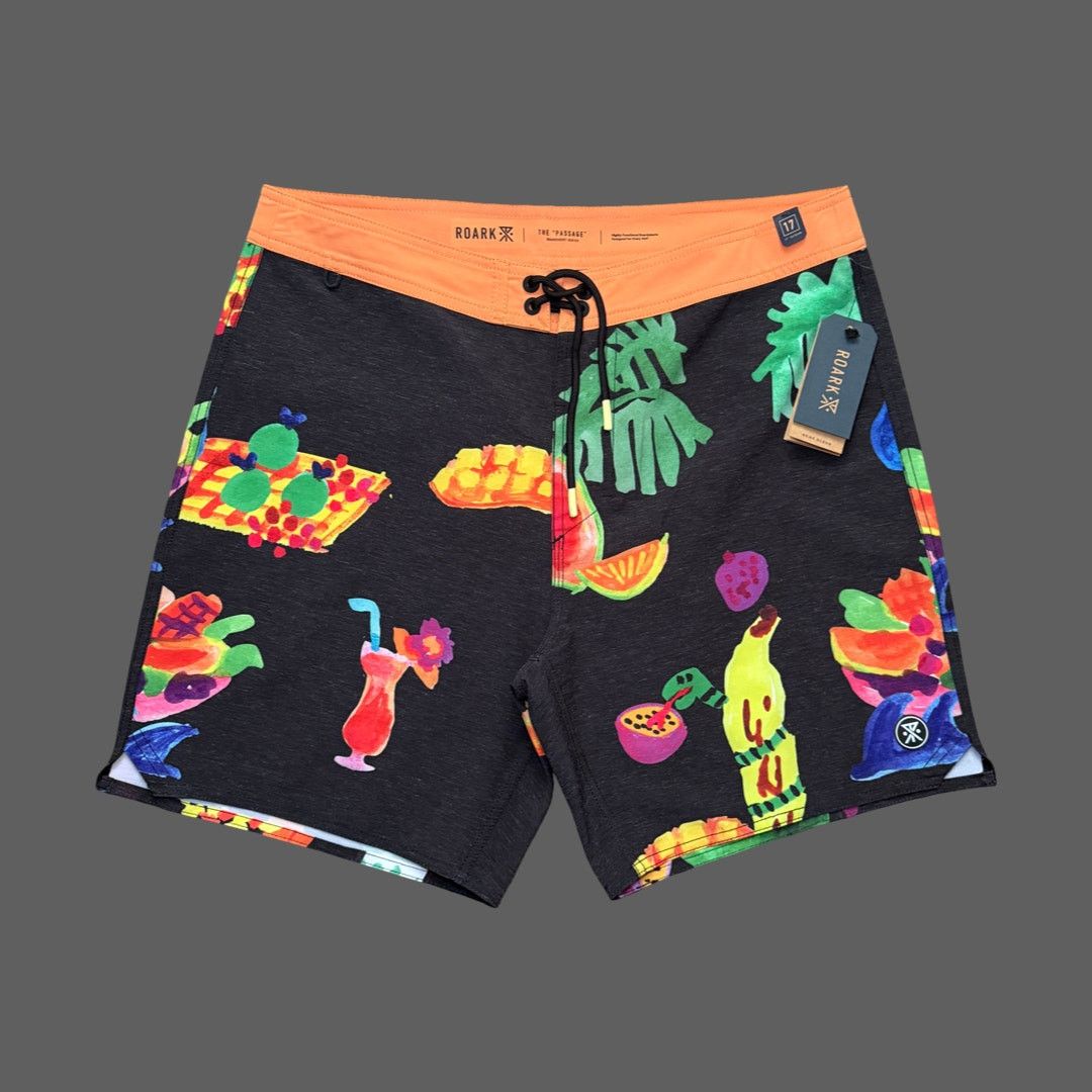 Roark Roark Passage 17" Tahiti Treat Boardshort RB449 Multicolor Size US 33 - 1 Thumbnail