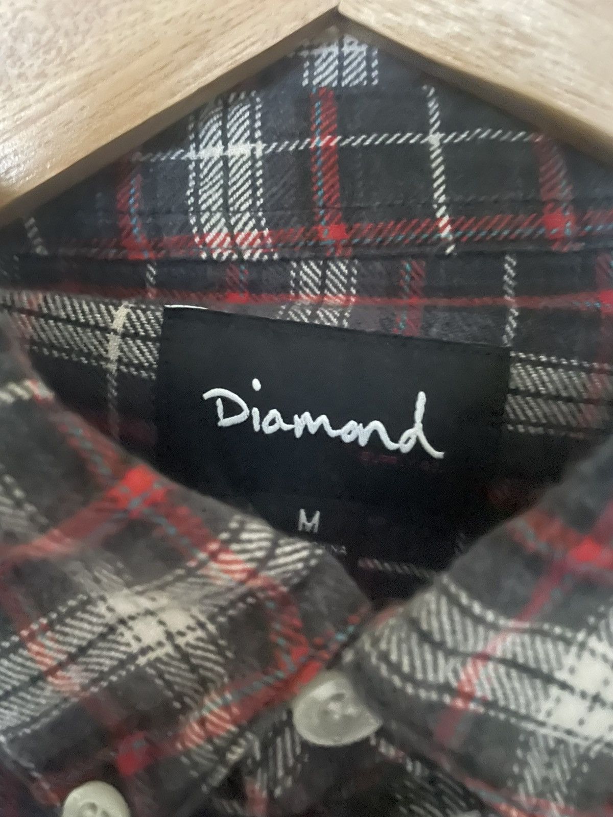 Diamond Supply Co. Diamond Supply Co. Heavyweight Flannel Shirt Size US M / EU 48-50 / 2 - 2 Thumbnail