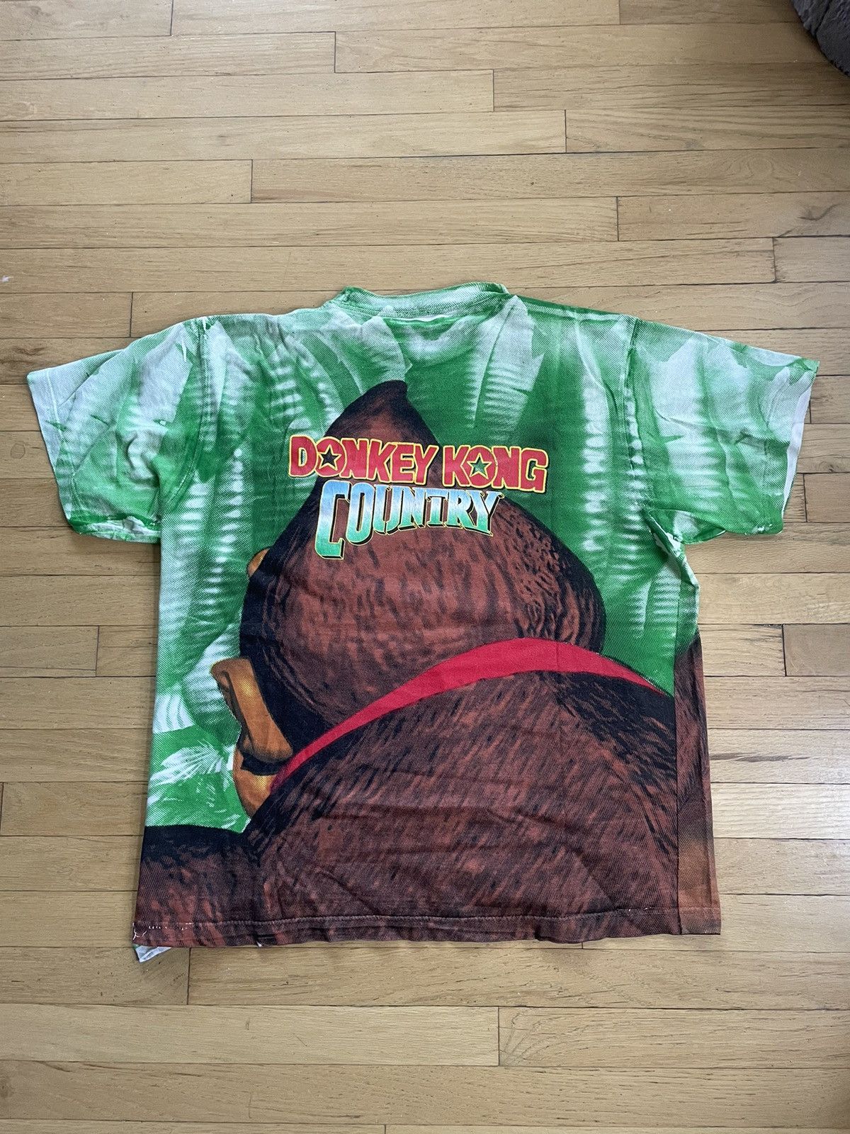 Nintendo × Vintage Vintage Donkey Kong Country all over print Size US XL / EU 56 / 4 - 2 Thumbnail