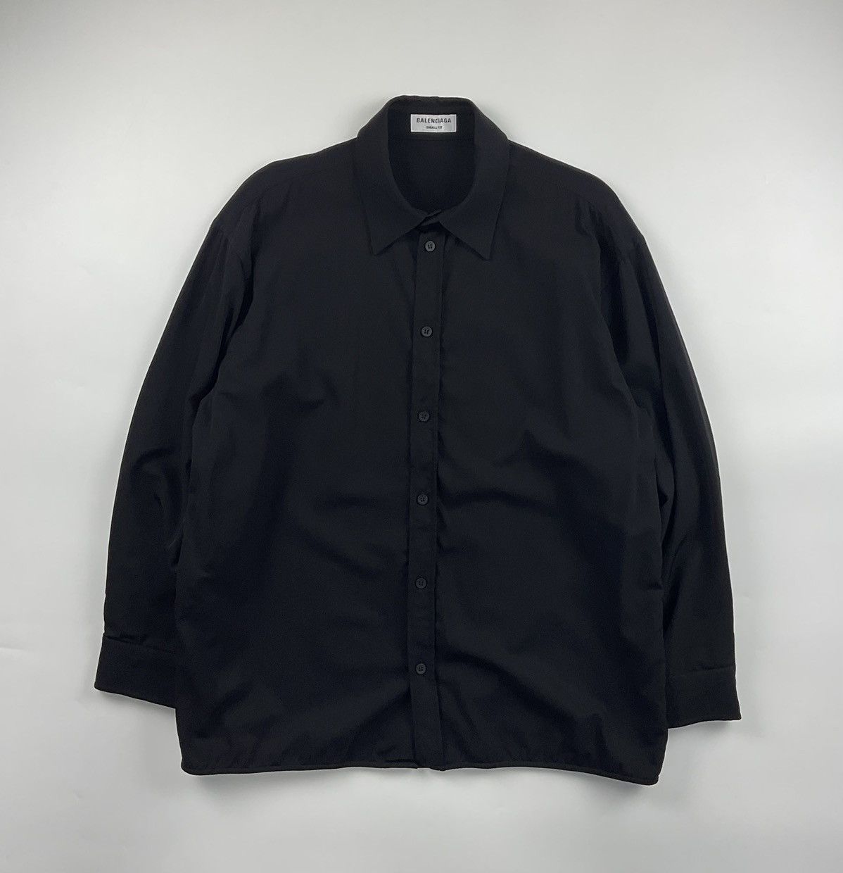 Balenciaga Balenciaga Wool Shirt Size US L / EU 52-54 / 3 - 1 Thumbnail