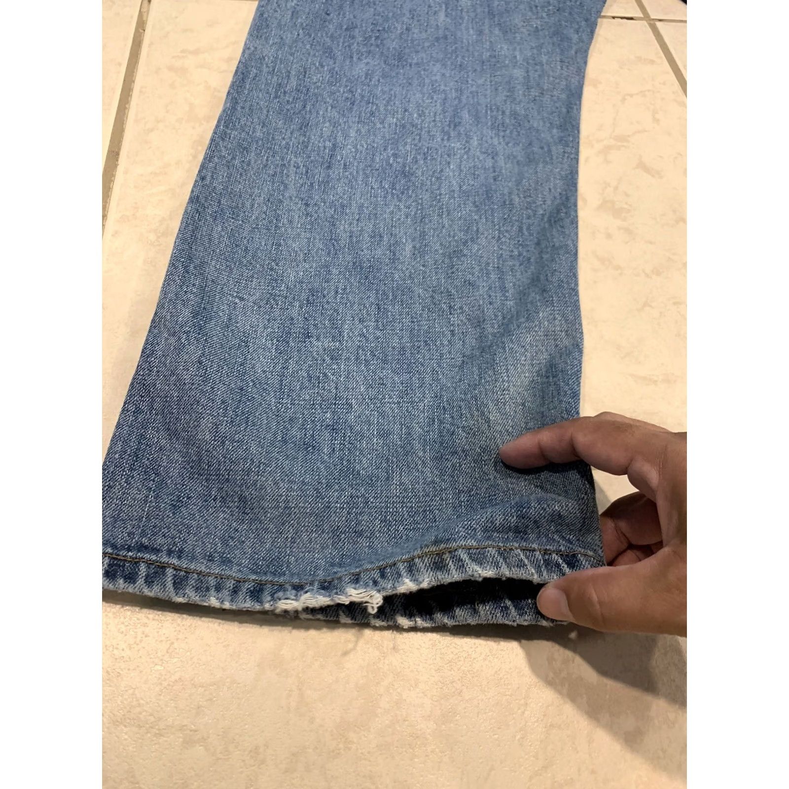 Lee Lee Regular Jeans Blue Denim 40x30 Mens Medium Wash Straight Fit 5-Pocket Denim Comfort Modern Classic 2008976 Size US 40 / EU 56 - 7 Thumbnail
