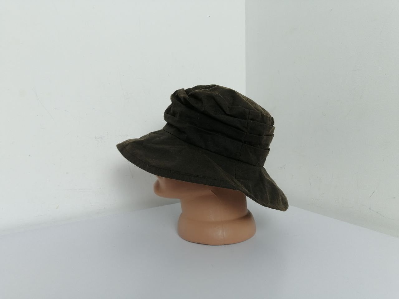 Barbour Barbour Waxed Canvas Bucket Hat Size ONE SIZE - 3 Thumbnail